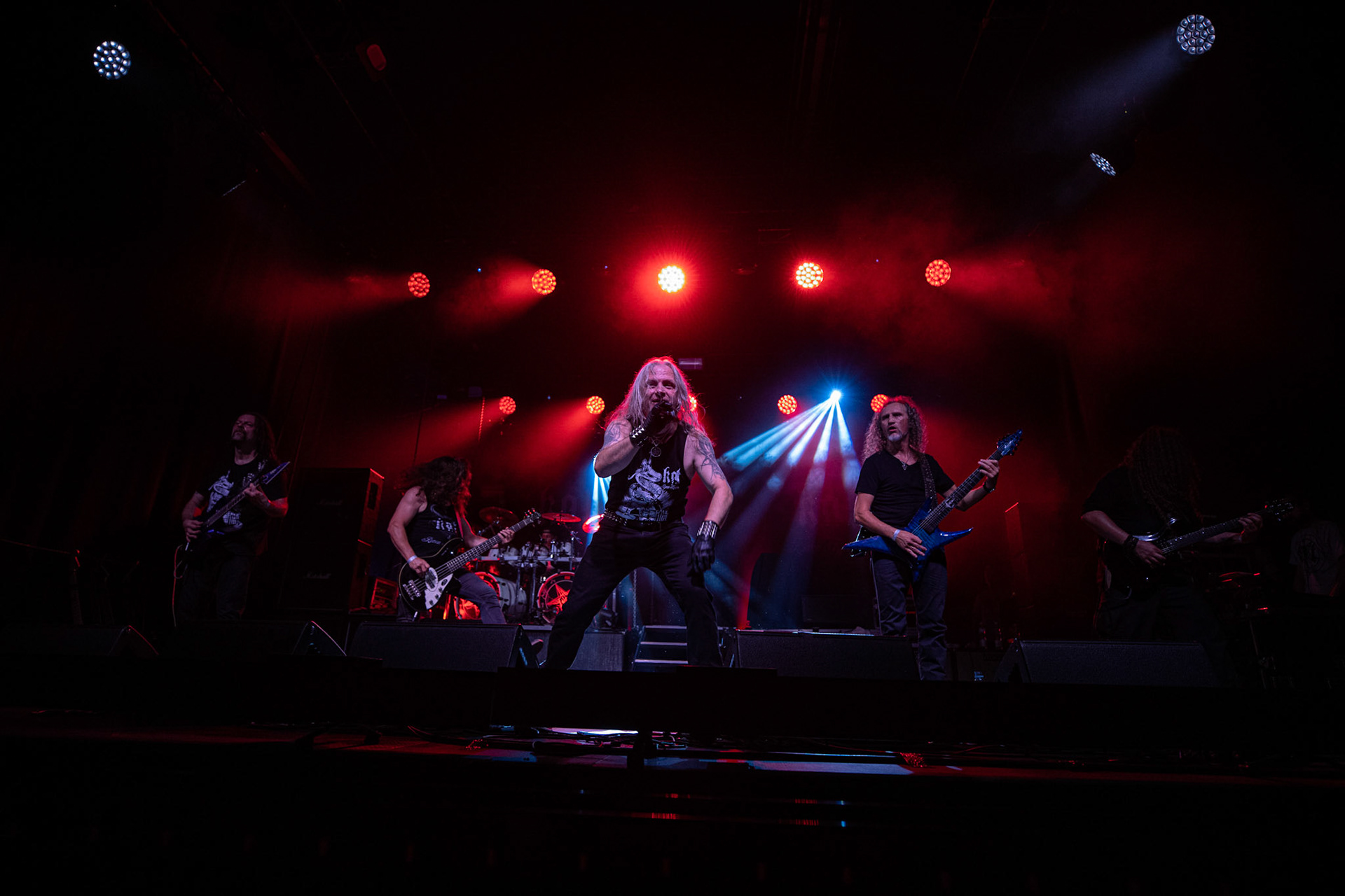 12.09.2021 - KAT i Roman Kostrzewski - koncert "Do zobaczenia w piekle" Wroclaw, Centrum Koncertowe A2.   Piotr „Peter” Wiwczarek (Vader), fot. Andrzej kaziq Wasilkiewicz