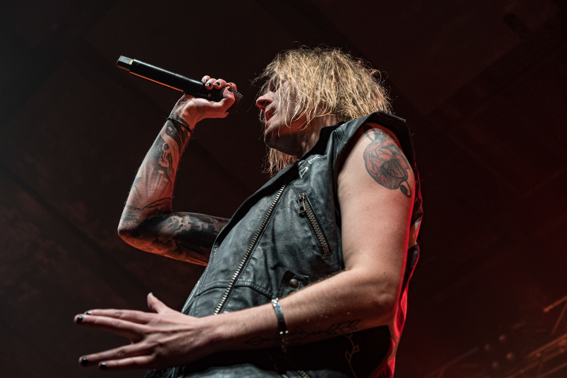 1.10.2022 Blind Channel – finski zespol rockowy zalozony w 2013 roku w Oulu, reprezentant Finlandii w Konkursie Piosenki Eurowizji 2021. Joel Hokka – vocals,Niko Moilanen – vocals,Joonas Porko – guitar,Olli Matela – bass,Tommi Lalli – drums,Aleksi Kaunisvesi – samples, percussion, DJProdukcja Winiary Bookings, patronat Antyradio, klub Progresja, Century Media,fot. Andrzej Wasilkiewicz/Reporter