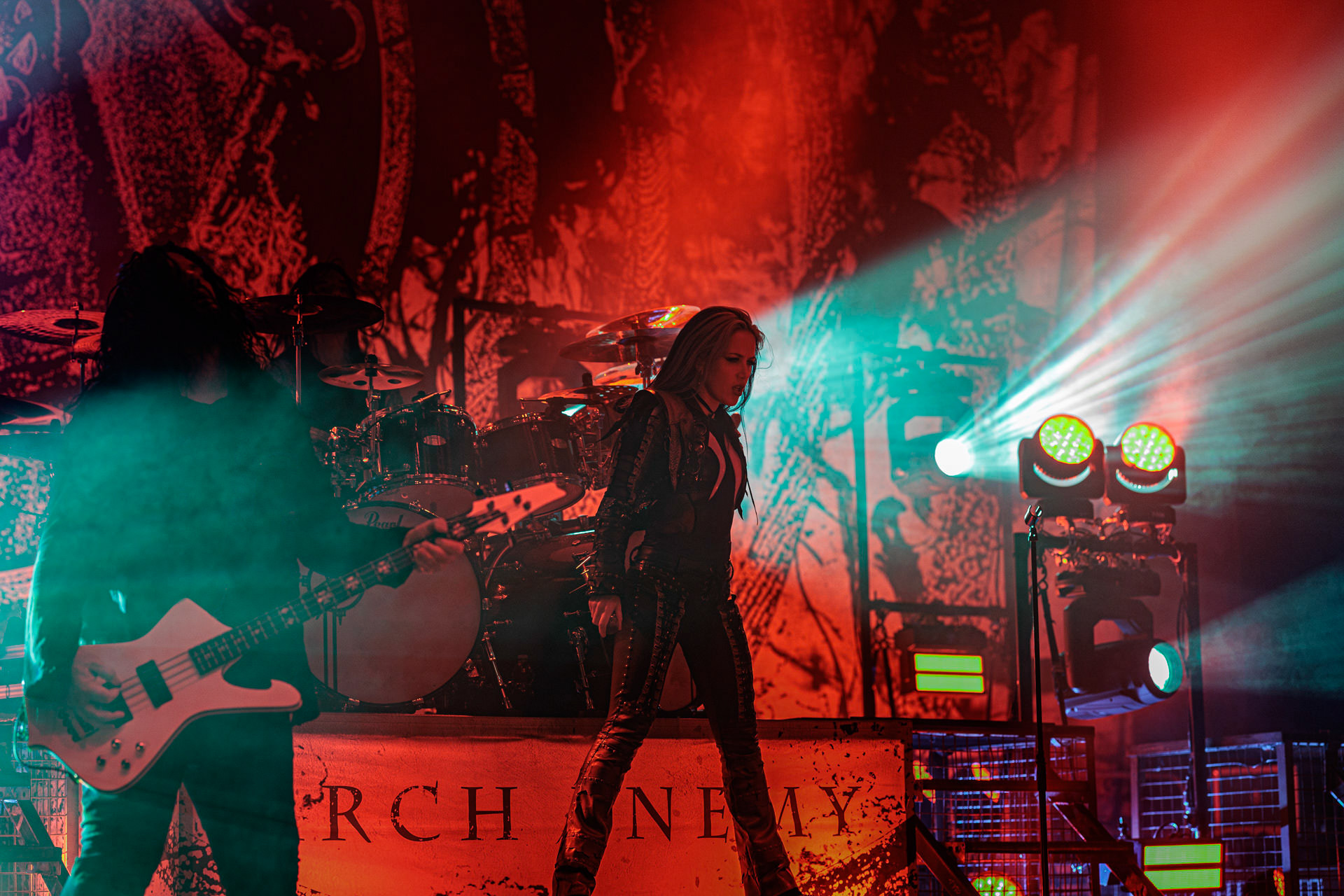 19.10.2022 ARCH ENEMY  - The European Siege 2022,Spodek Katowice Poland,fot. Andrzej Wasilkiewicz/Reporter