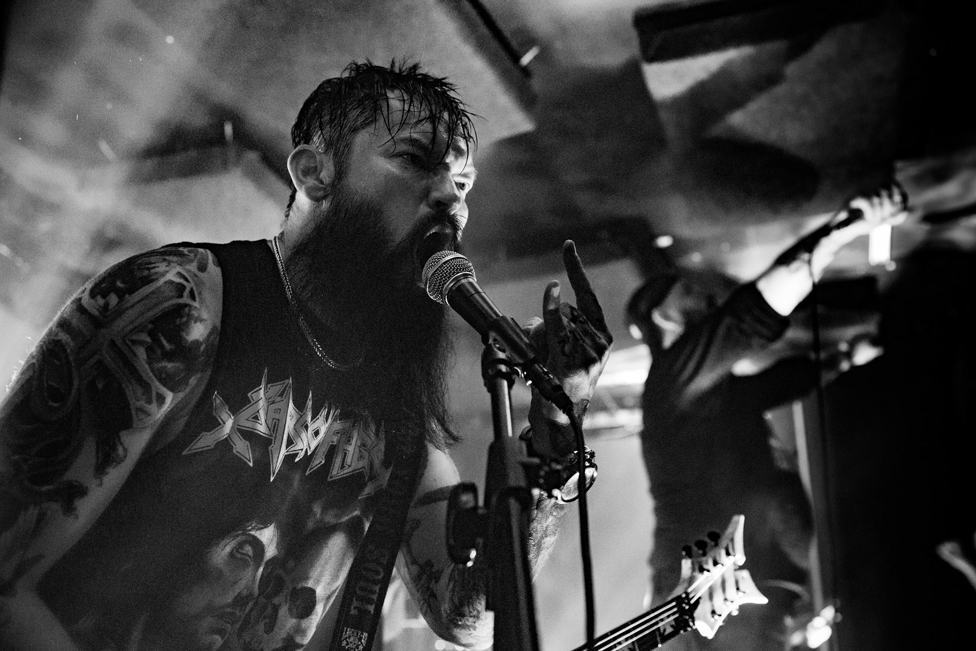 Frontside koncert w Warszawie, trasa Innowiercy Tour 2019
metal, hardcore, deathmetal,
Marcin Rdest wokal
Mariusz Dzwonek gitara 
Dariusz Kupis gitara 
Wojciech Nowak gitara basowa
Tomasz Ochab perkusja 
Knock Out Productions
fot. Andrzej Wasilkiewicz/REPORTER