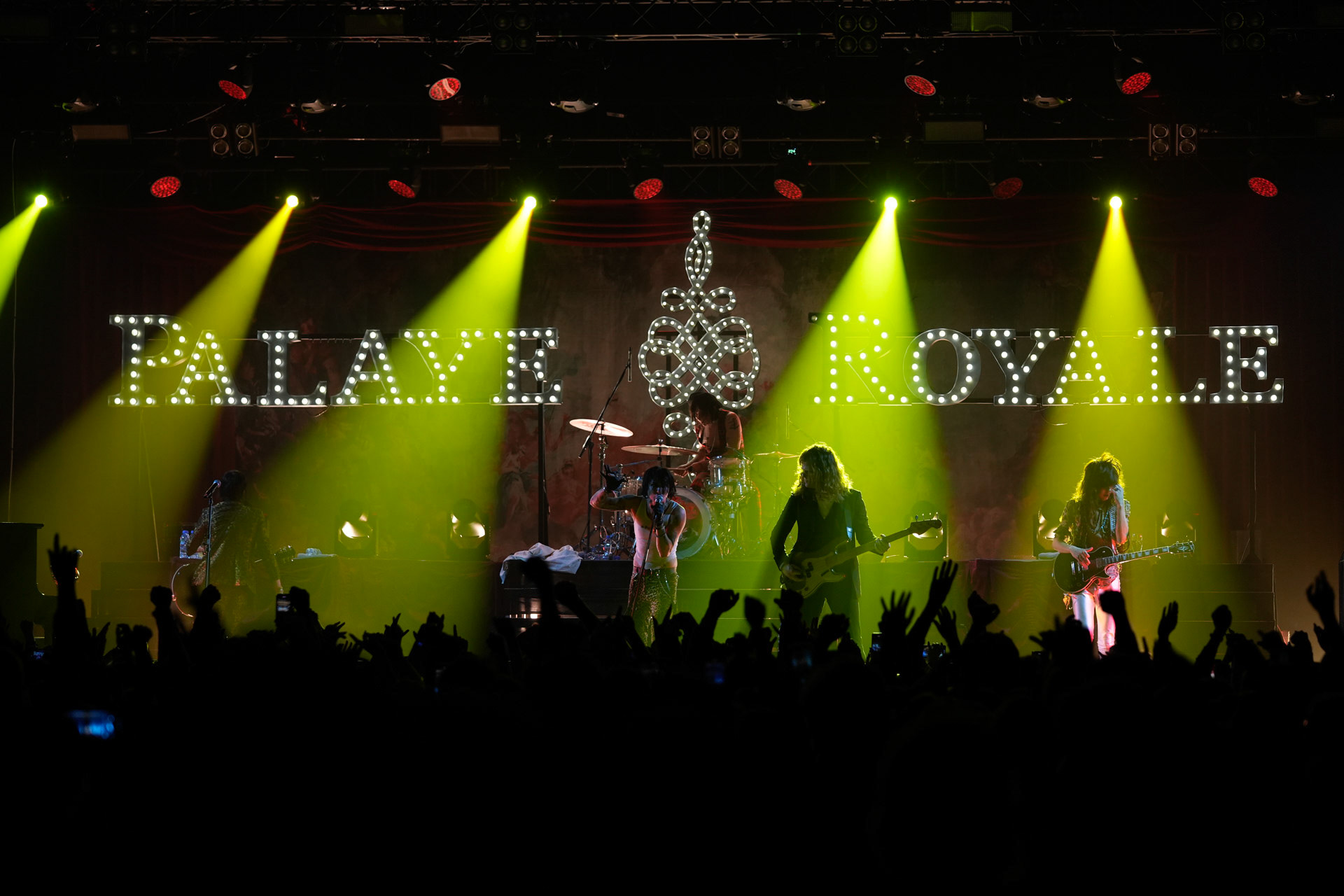 22.01.23 PALAYE ROYALE (Kanada / Sumerian Records) - fashion rock, alternative, glam rock, garage rock - w warszawskiej hali EXPO XXI. Winiary Bookings. Fot. Andrzej Wasilkiewicz/Reporter