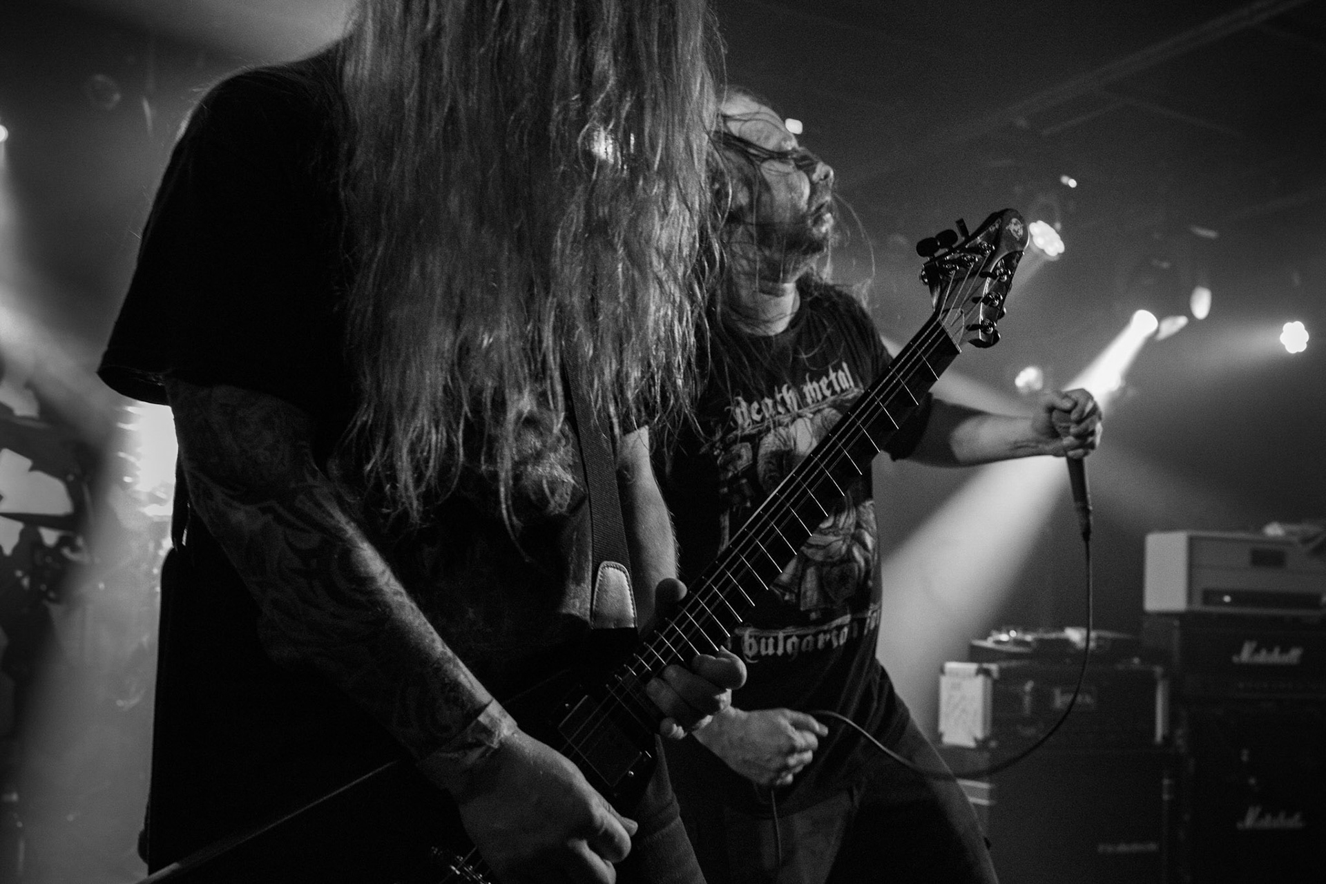 ENTOMBED A.D. - Death Metal, Sweden 
Lars Göran Petrov Vocals
Olle Dahlstedt Drums
Nico Elgstrand Guitars
Guilherme Miranda Guitars
Victor Brandt Bass
Century Media Records
WiniaryBookings
fot.Andrzej kaziq Wasilkiewicz/Reporter