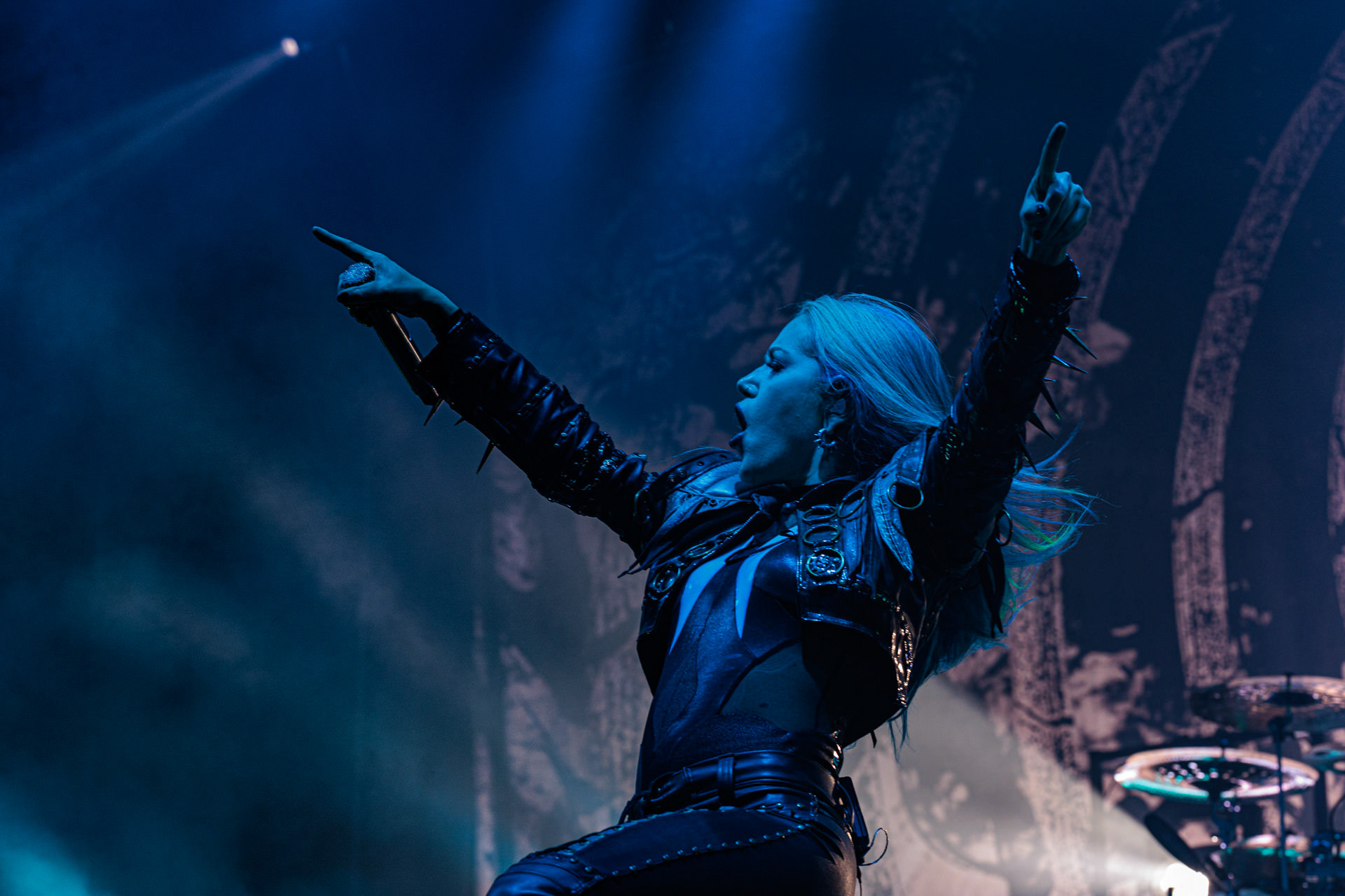 19.10.2022 ARCH ENEMY  - The European Siege 2022,Spodek Katowice Poland,fot. Andrzej Wasilkiewicz/Reporter