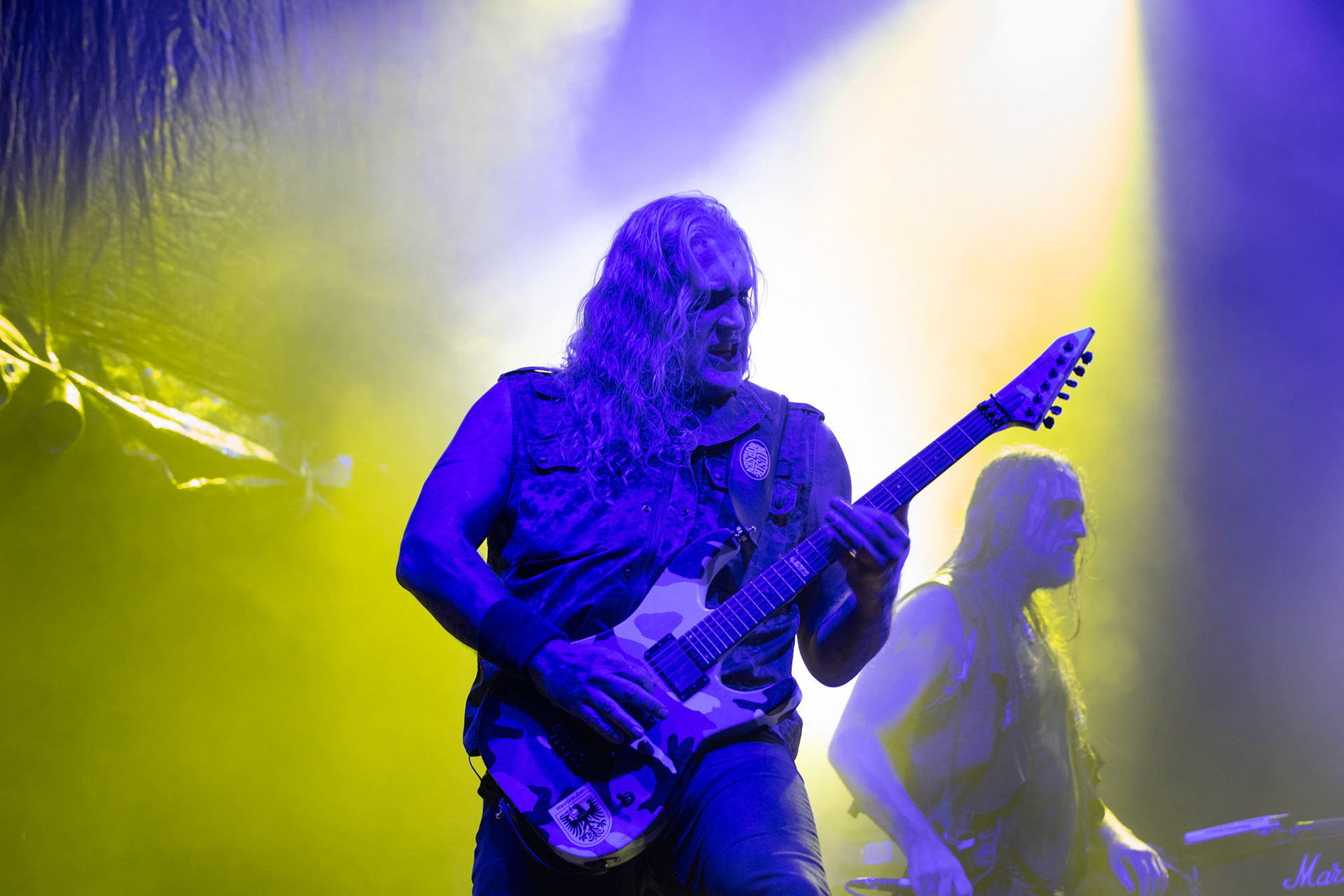 Marduk, koncert w ramach Blitzkrieg MMXX warszawska Progresja, black metal, Szwecja, Massive Music Rock The Nation America.fot. Andrzej kaziq Wasilkiewicz/Reporter