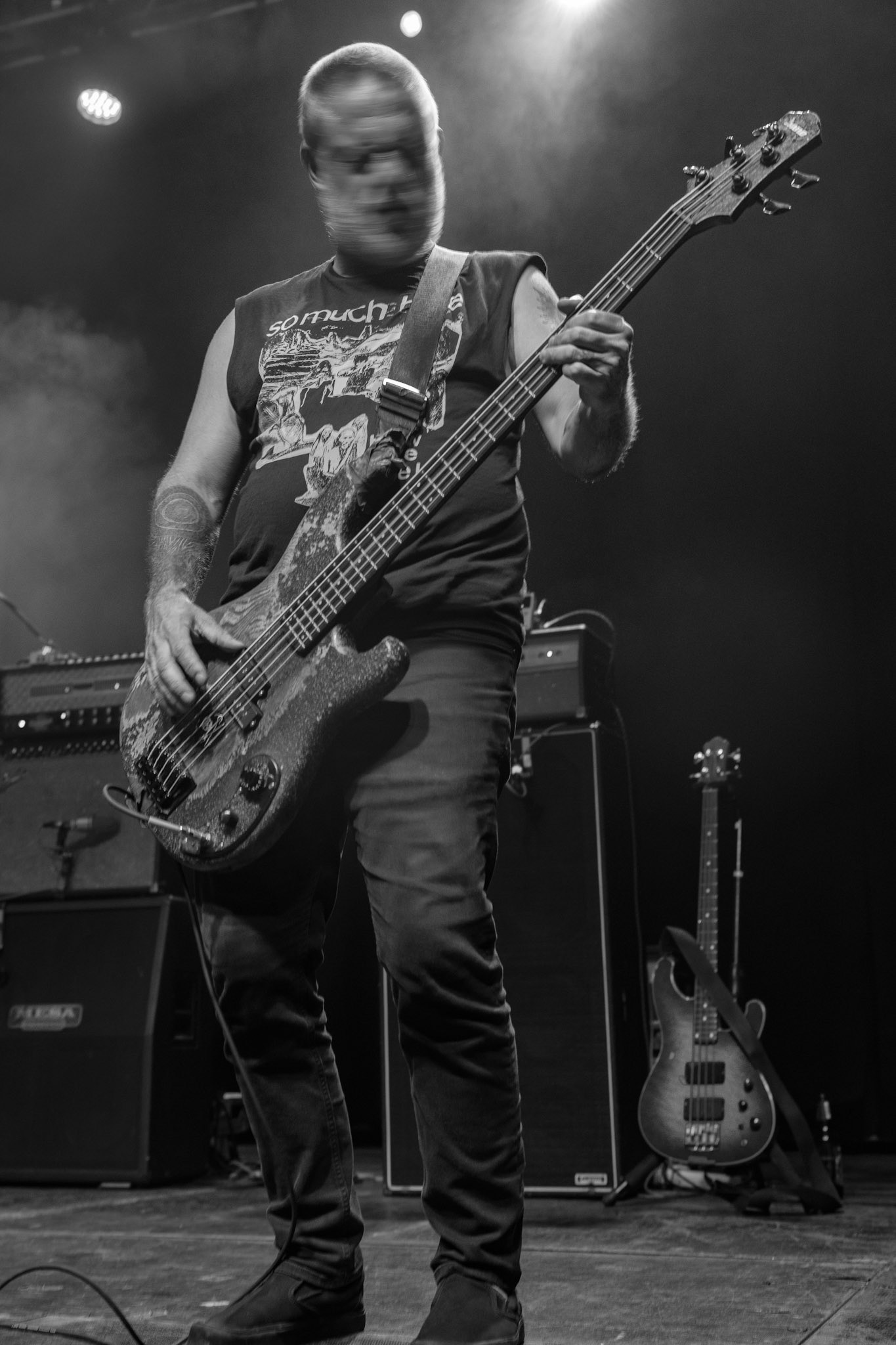 Neurosis - USA Oakland - pionierzy post metalu w warszawskiej Progresji, formacja kalifornijczyków napędzana przez Scott Kelly i Steve von Till wyszła od sluge metal, industrial, doom metal, hardcore punk, grunge, southern rock, po noise rock. Produkcja Knock Out Productions, fot. Andrzej kaziq Wasilkiewicz/Reporter