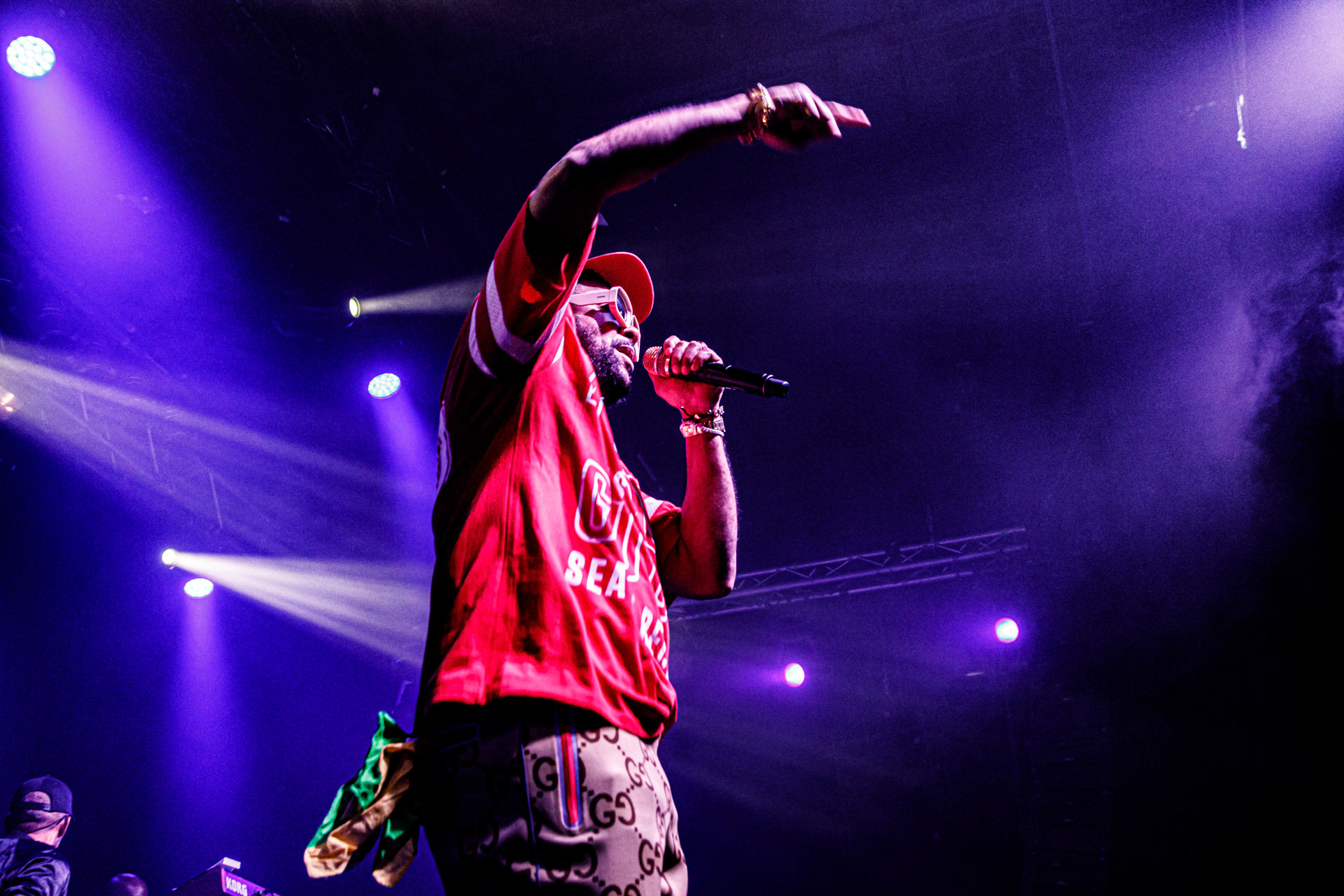 5.06.2022 - Shaggy - Orville Richard Burrell, jamajsko – amerykanski wokalista reggae, dancehall, DJ, na koncercie w warszawskiej Progresji. nz. Shaggy - wokalista,Produkcja WiniaryBookings. Patronat medialny: Eska.fot. Andrzej Wasilkiewicz/Reporter