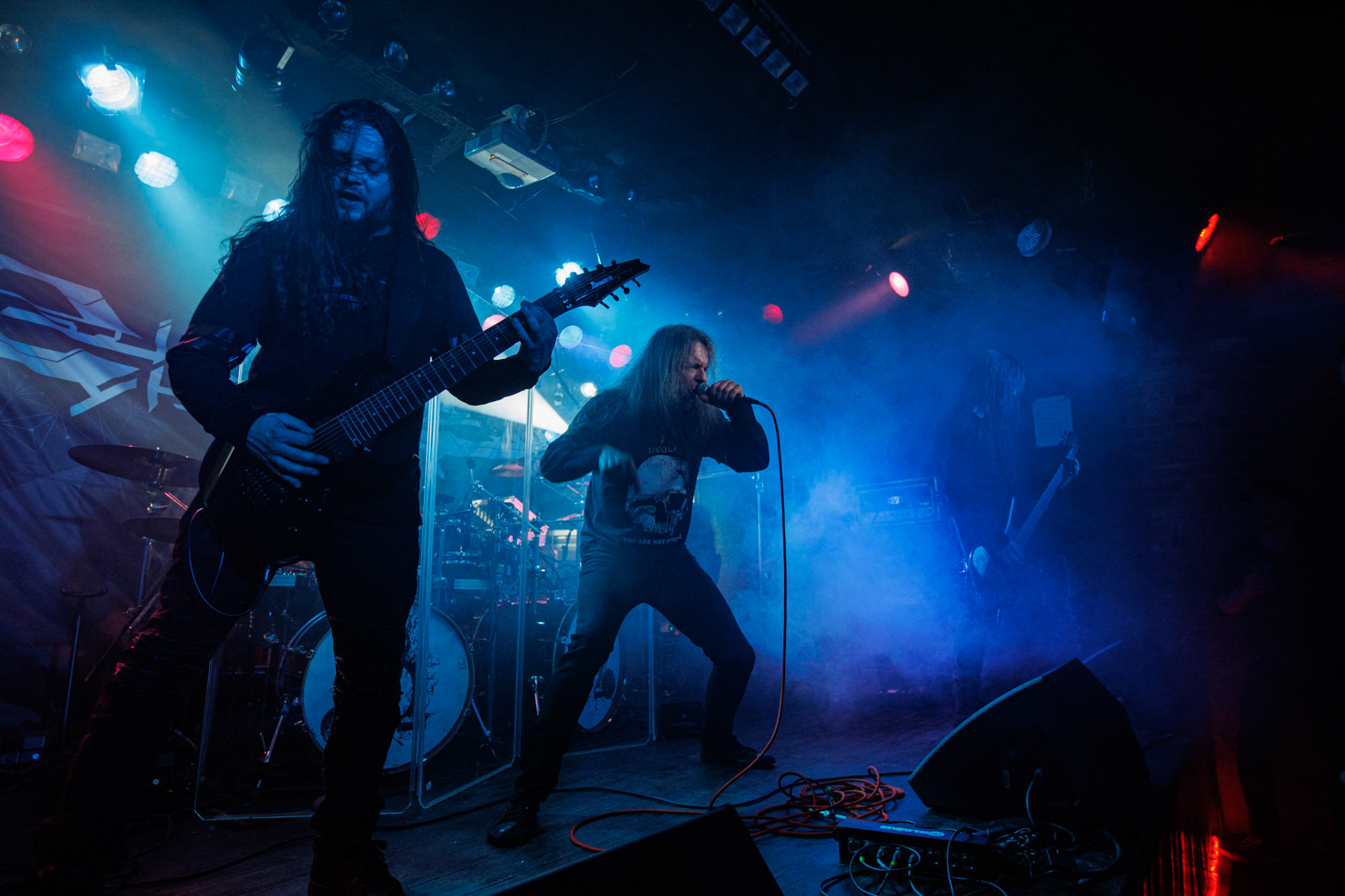 18.03.2022 Thy Disease - INFERNALIS RESURGENTIS - Warszawski koncert zespolu Thy Disease.Black metal, death metal, polski metal.n/z Martin – vocals n/z Yanuary – guitar n/z Andrew – bass n/z Ireq – drumsfot. Andrzej Wasilkiewicz/Reporter