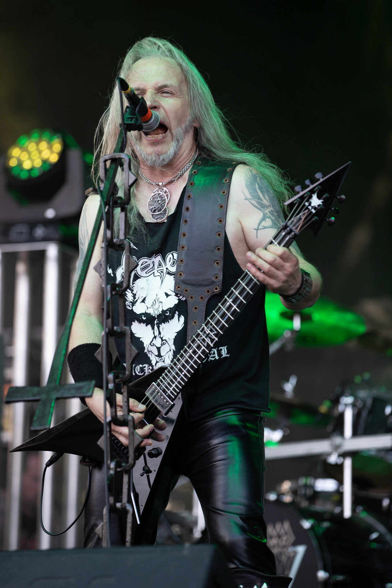 31.07.2021 Vader - koncert warszawska Progresja, Gramy do Woli,n/z Peter: Guitar + Vocalsfot. Andrzej Wasilkiewicz/Reporter