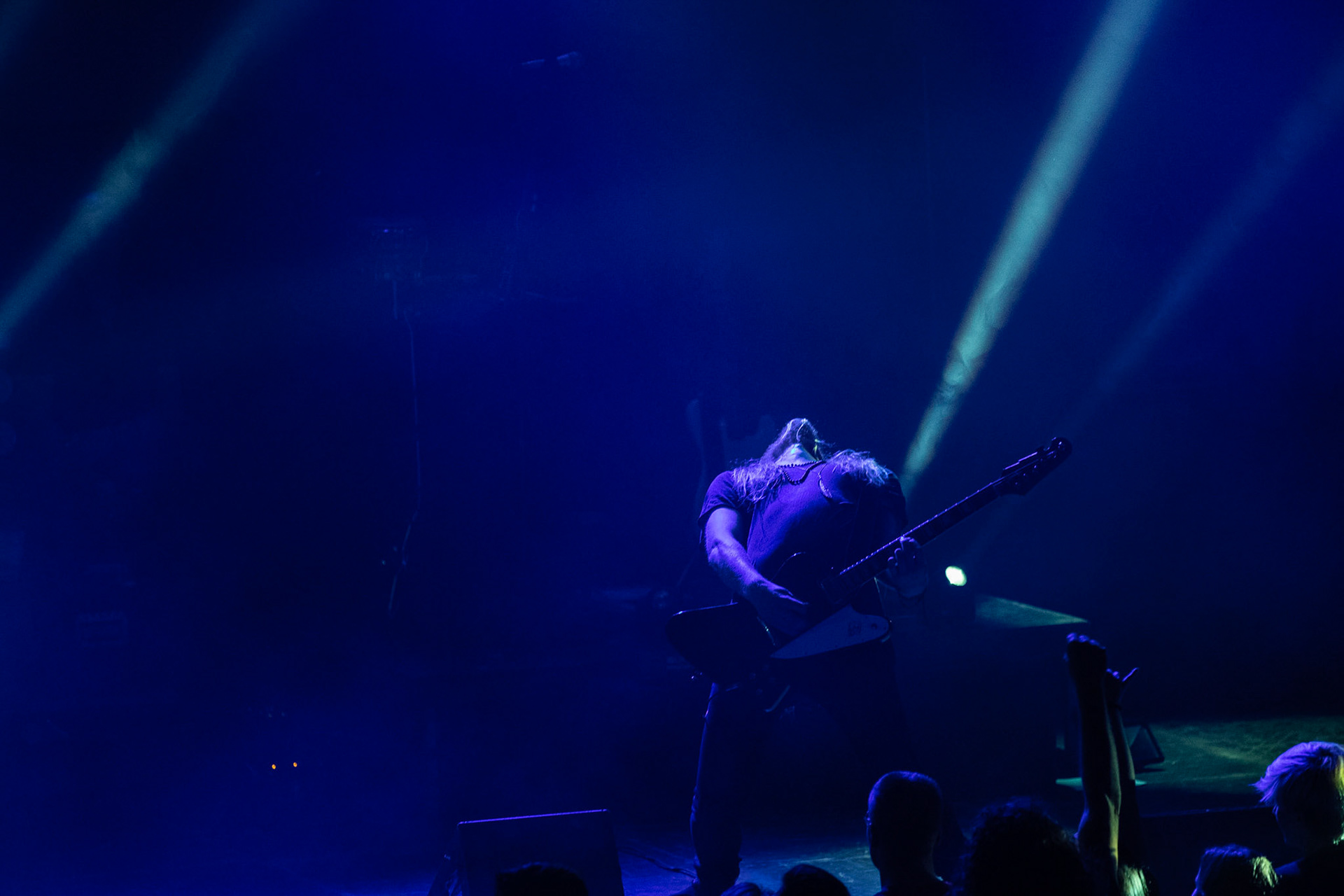 SOEN - Szwecja, rock progresywny, progmetal.  Stefan Stenberg – Bass
Cody Ford – Guitar
Lars Åhlund – Keys, guitar
Joel Ekelöf – Vocals
Martin Lopez – Drums, percussion
Knock Out Productions
Progresja Warszawa. fot. Andrzej Wasilkiewicz/Reporter