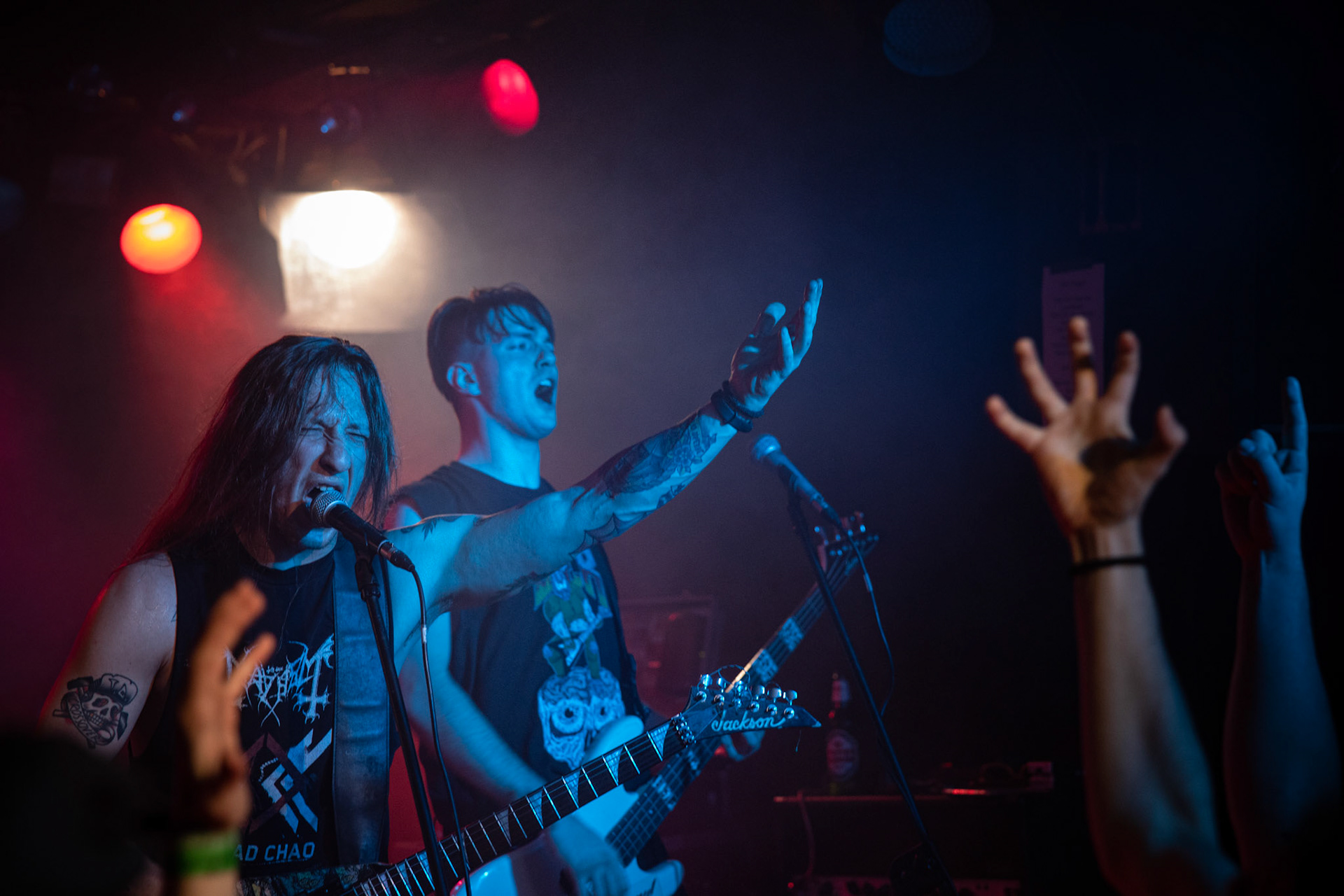 1.02.2020 Blood For Blood Tour part I. koncert zespołu Tester Gier - Crossover Thrash, Punk, Hardcore, Metal, Warszawa klub VooDoo, fot. Andrzej Wasilkiewicz/REPORTER