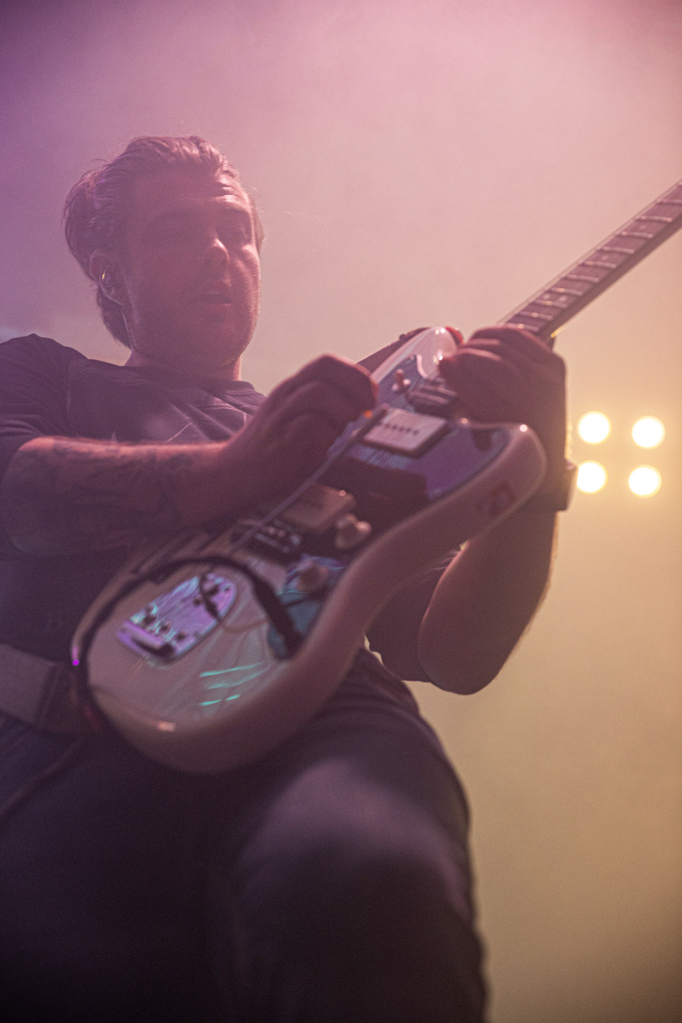 10.04.2022 God Is An Astronaut - Warszawa, klub Niebo. 20-te urodziny pierwszego,  albumu “The Beginning of the End”Napalm Records - post-rock, instrumental, space-rock. Winiary Bookings.Torsten Kinsella – wokal, gitara,Niels Kinsella – gitara basowa, gitaraJamie Dean – instrumenty klawiszowe, syntezatory, gitara,Gazz Carr – gitara,Lloyd Hanney – perkusja,fot. Andrzej Wasilkiewicz/Reporter