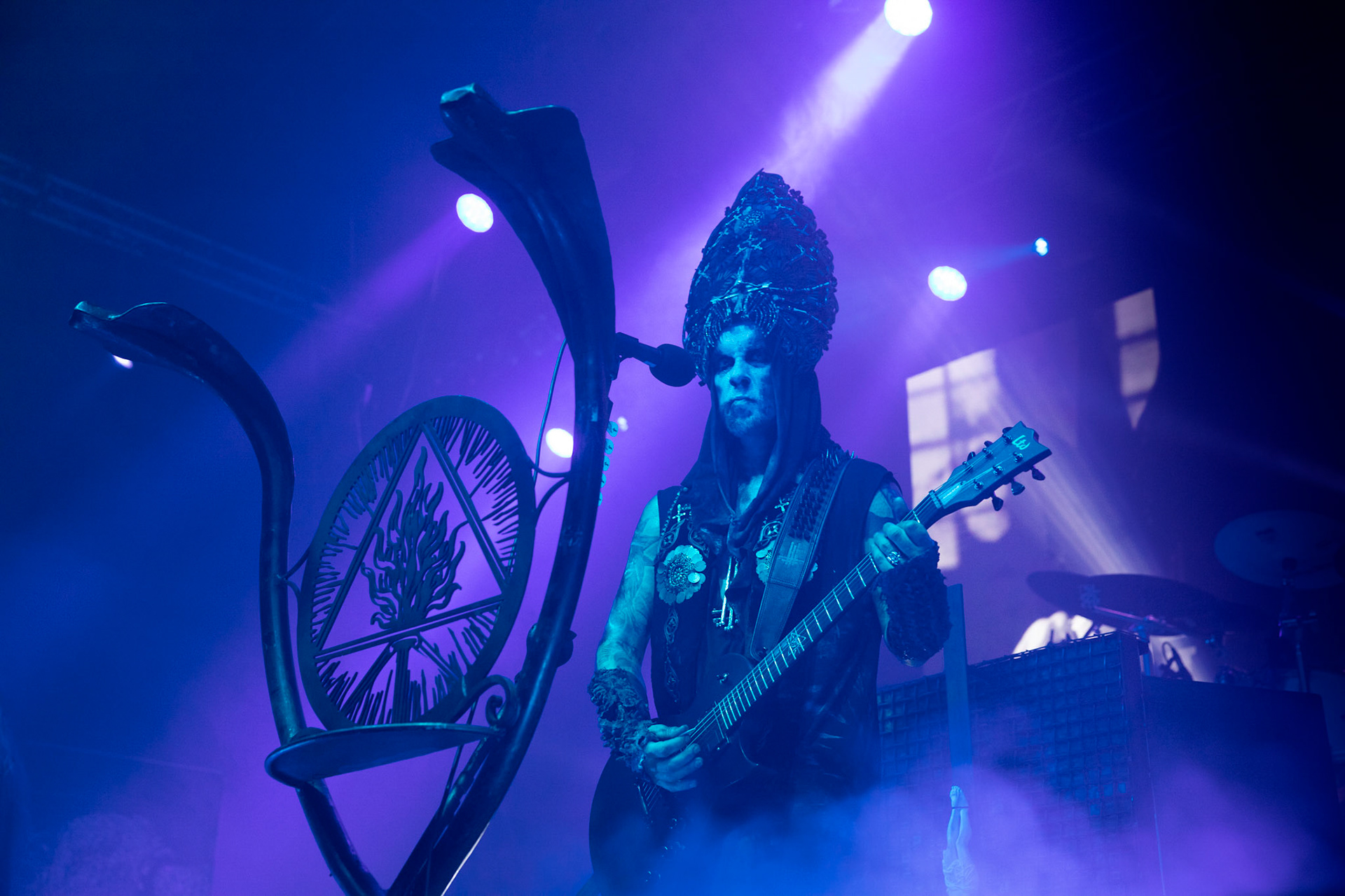 BEHEMOTH - Polska - death metal, black metal
Adam NERGAL Darski -  Guitars,
INFERNO - Drums ov Annihilation and Artillery,
ORION - Bass Guitars,
SETH -  Lead Guitars,
koncert w Warszawskiej Progresji w ramach trasy Ecclesia Diabolica Baltica.
fot. Andrzej Wasilkiewicz/Reporter