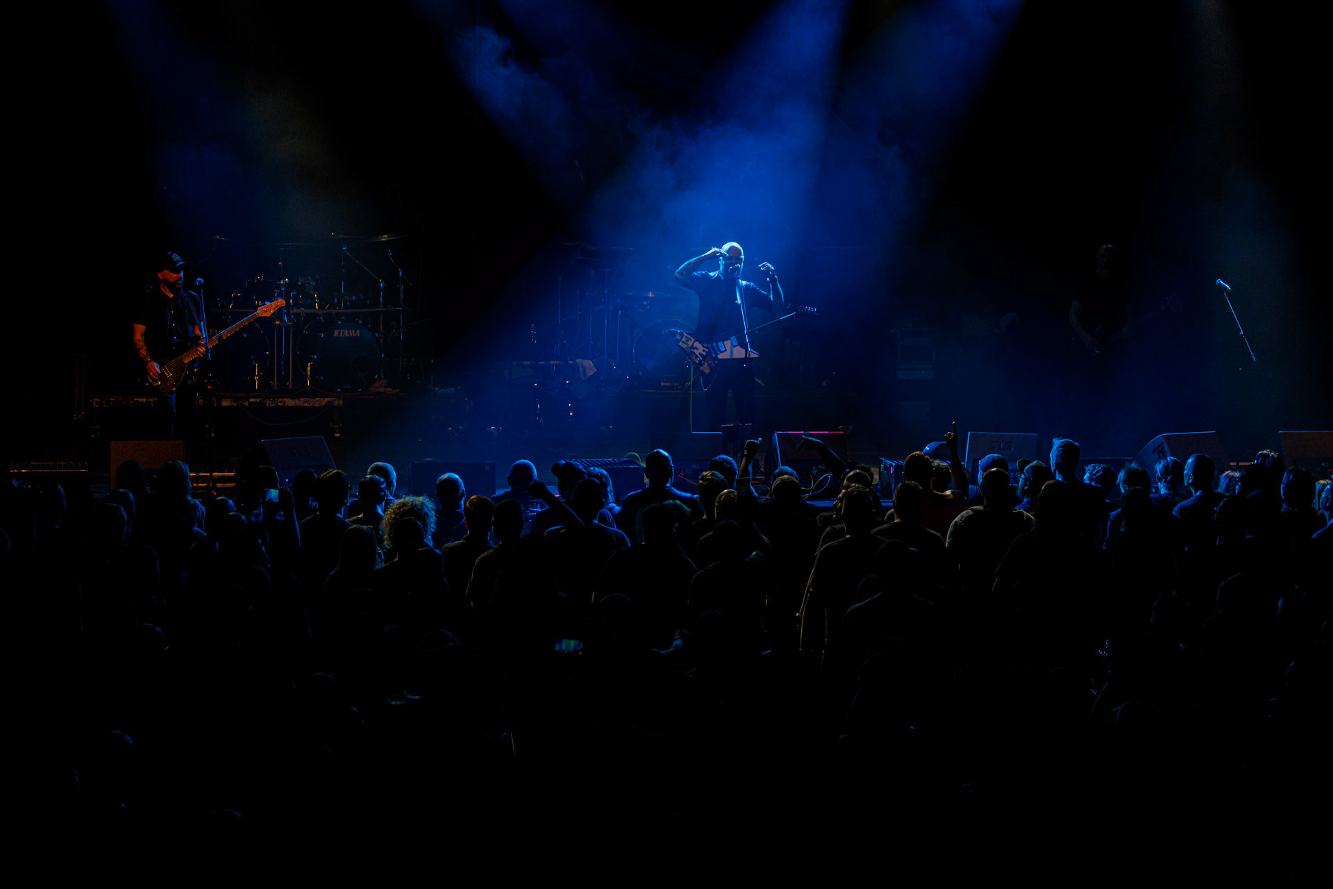 9.07.2022 Illusion Frozen Sun Fest 2022, Warszawa, klub Progresja, n/z Pawel Herbasch – perkusjan/z Tomasz Lipnicki – gitara, wokal,n/z Jerzy Rutkowski – gitaran/z Jarosław Smigiel – gitara basowaFot. Andrzej Wasilkiewicz/Reporter