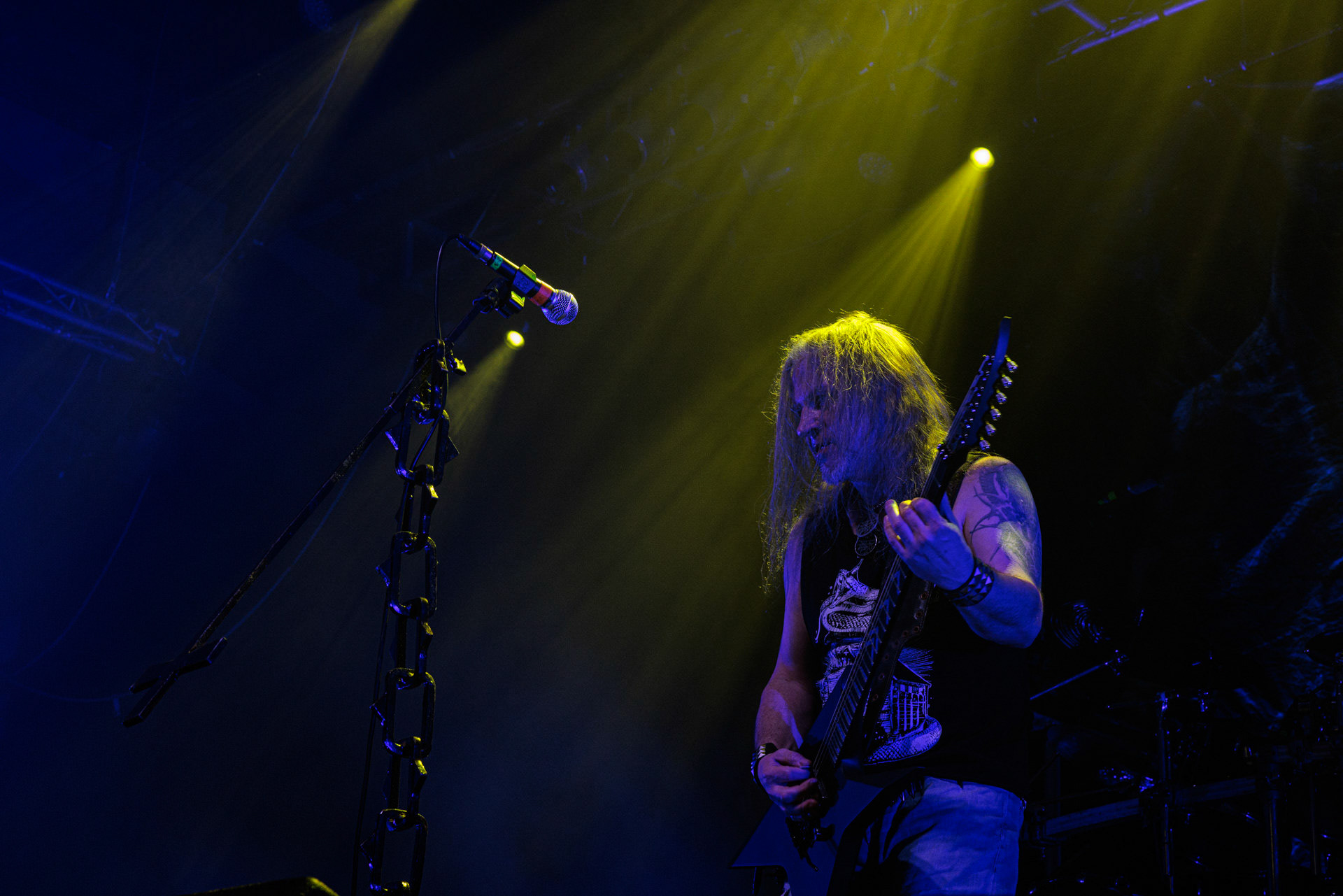 18.02.2022 - Vader - trasa Przebudzenie Tyranow koncert w warszawskiej Progresji.Peter: Guitar + VocalsSpider: GuitarHal: BassKruszyna: DrumsLeft Hand Sounds, Knock Out Productions, Massive Music,fot. Andrzej Wasilkiewicz/Reporter