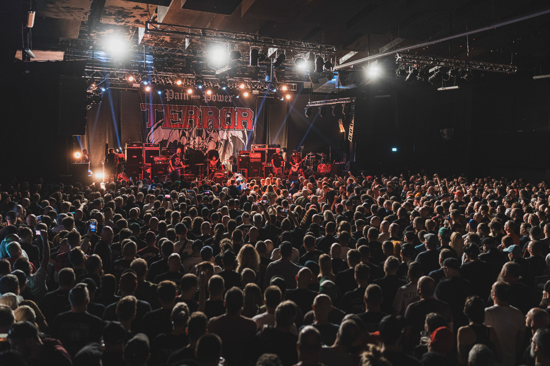 8.08.2023 TERROR - Warszawa klub Progresja,Produkcja Knock Out Productions. fot. Andrzej Wasilkiewicz/kaziq.com