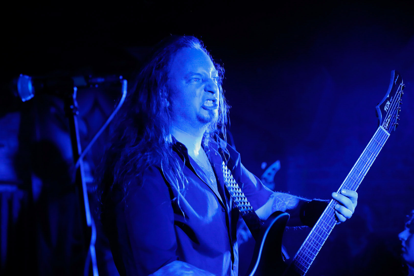 Christ Agony Legacy tour 2017 Warszawa  VooDoo klub Cezary Cezar Augustynowicz