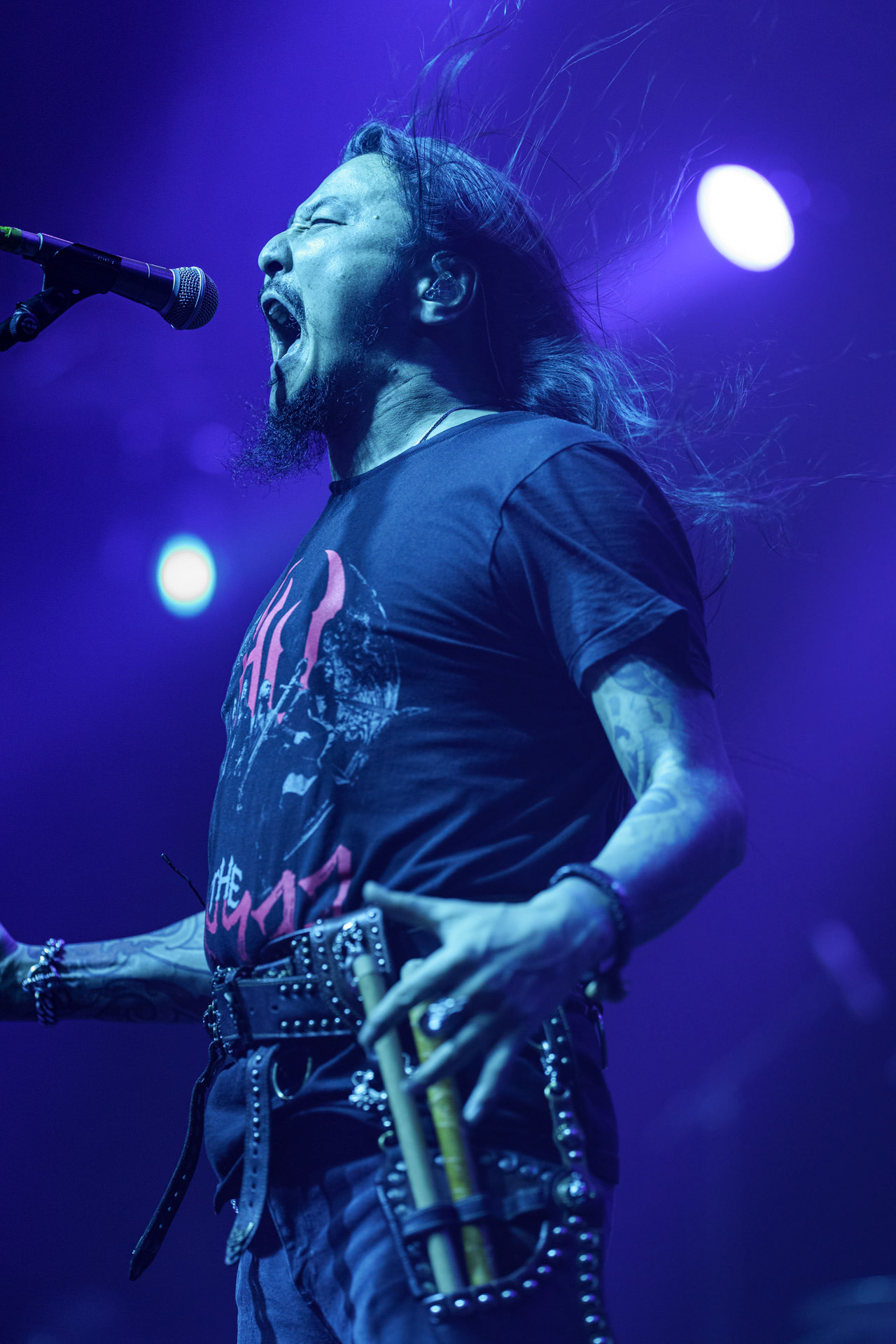 5.11.2022 The HU - koncert mongolskiej folk-metlowej grupy w warszawskiej Progresji.Produkcja Knock Out Productions,fot. Andrzej Wasilkiewicz/Reporter