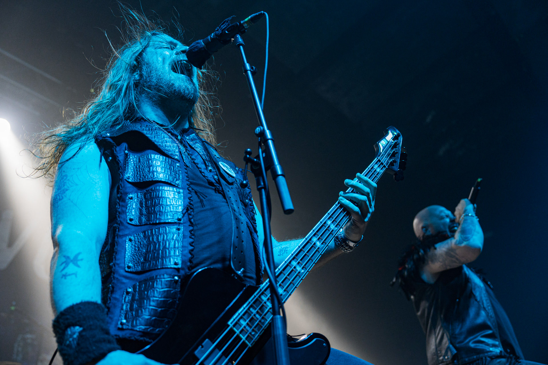 14.04.2023 Soilwork - szwedzki melodic death metal.Knock Out Productions, klub Progresja Warszawa. fot. Andrzej Wasilkiewicz/kaziq.com