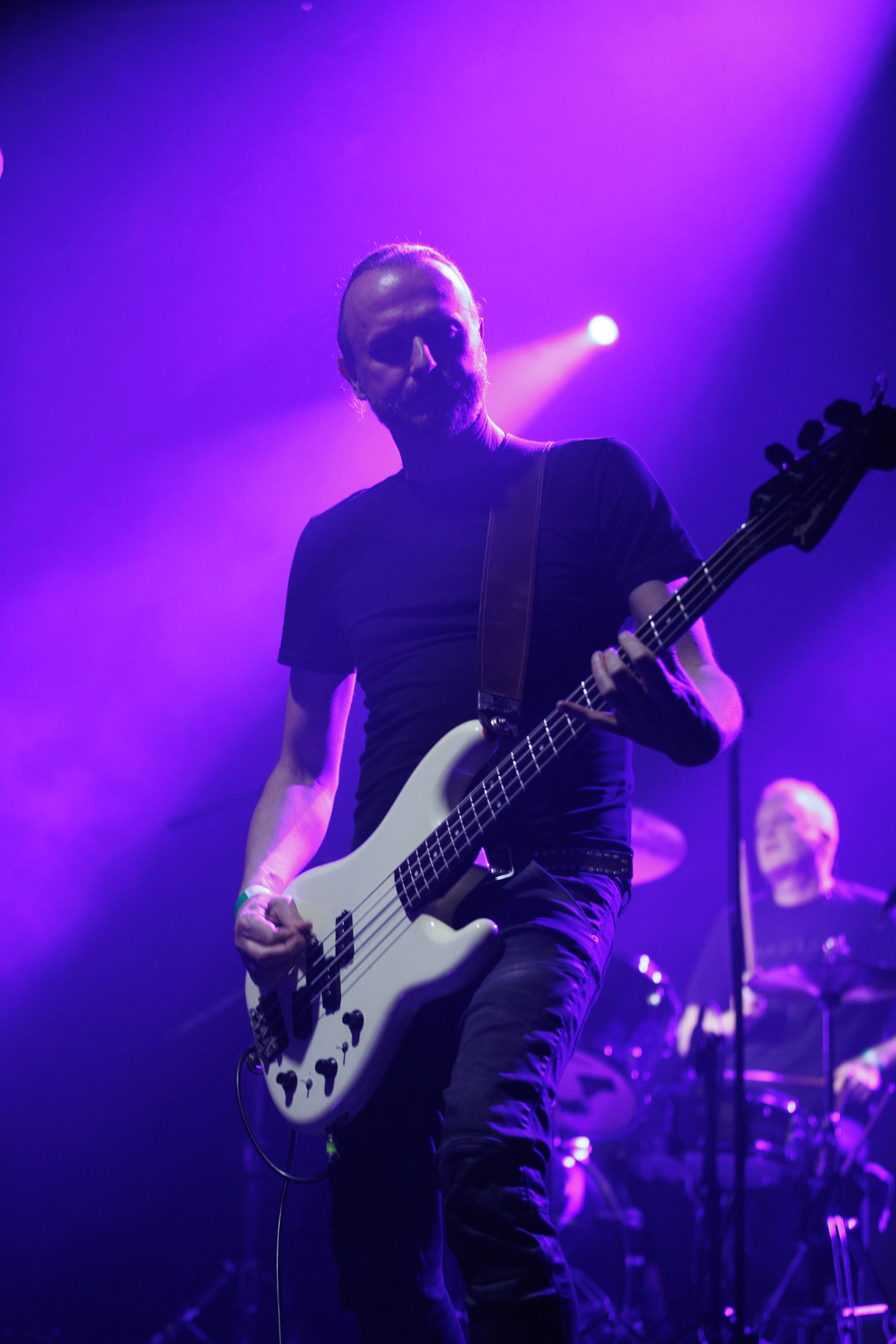 16.11.2021 Dezerter - 40 lecie,koncert Warszawa Palladium. N/z Robert Robal Matera gitara, N/z Krzysiek Grabowski perkusja,N/zJacek Chrzanowski bass, Dezerter, SS20, Punk, Punkrock, hardcore, rock.fot. Andrzej Wasilkiewicz/REPORTER