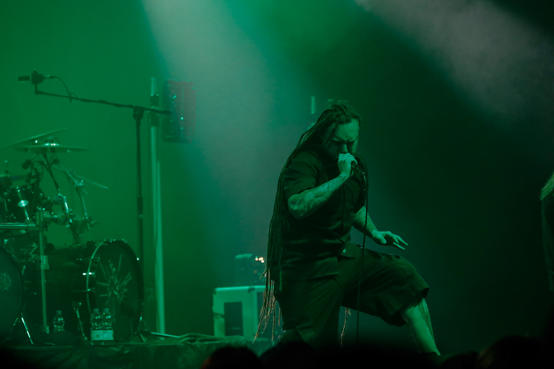 30.11.2018 Knock Out Tour 2018 - Warszawa Progresja - DECAPITATED - techniczny death metal, groove metal,

Wacław „Vogg” Kiełtyka gitara,
Rafał "Rasta" Piotrowski wokal, 
Michał "Młody" Łysejko perkusja,
Hubert Więcek gitara basowa, fot. Andrzej Wasilkiewicz/Reporter