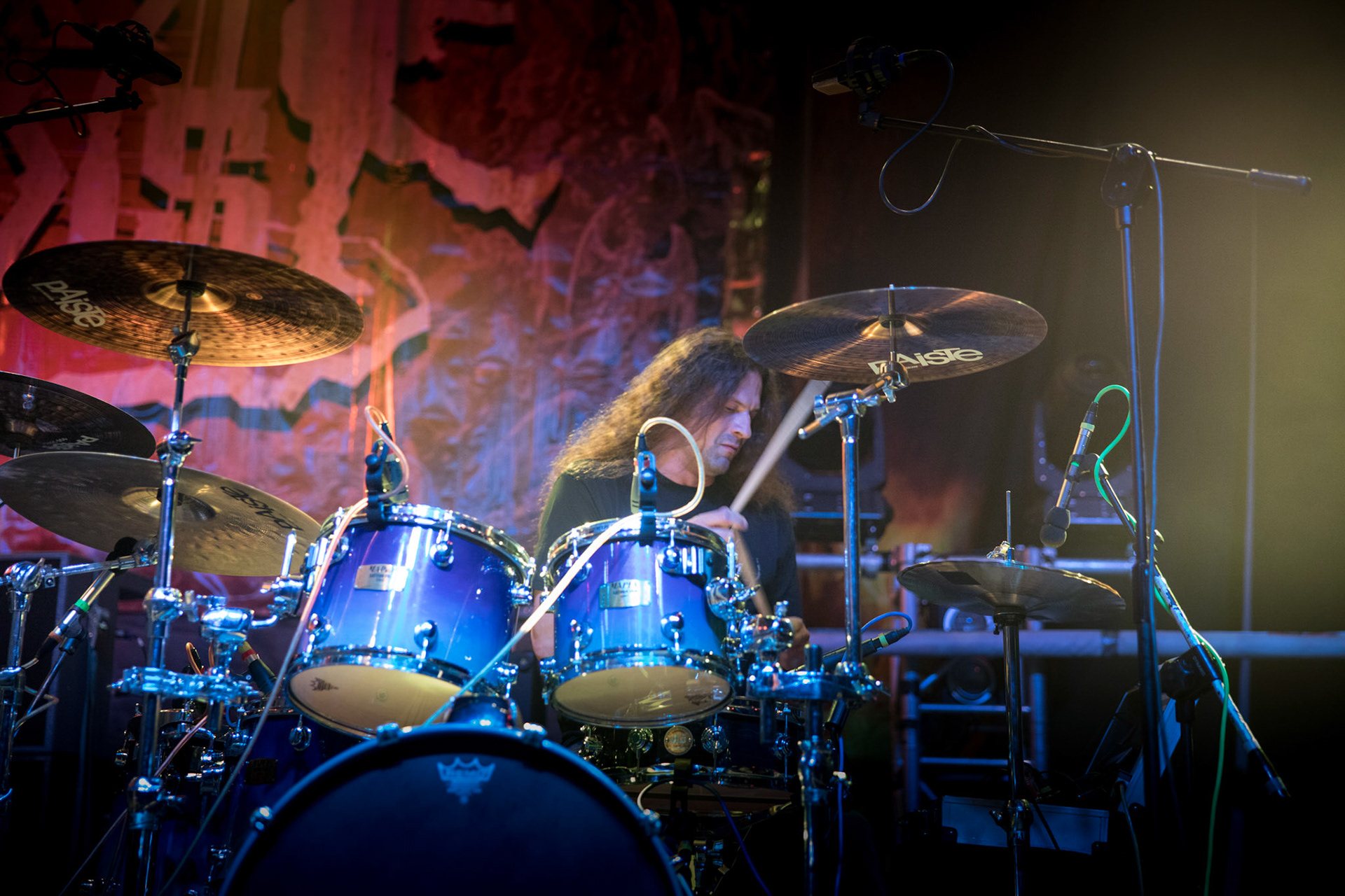 Legendy Metalu QUO VADIS - Thrash Metal - koncert Legendy Metalu w warszawskiej Progresji,
Tomasz "Skaya" Skuza - bass/vocal
Ian "Źdźbło" Bemolator- guitar
Mateusz "Matek" Lazar - guitar
Szymon "Sajmon" Synówka - drums
fot. Andrzej kaziq Wasilkiewicz