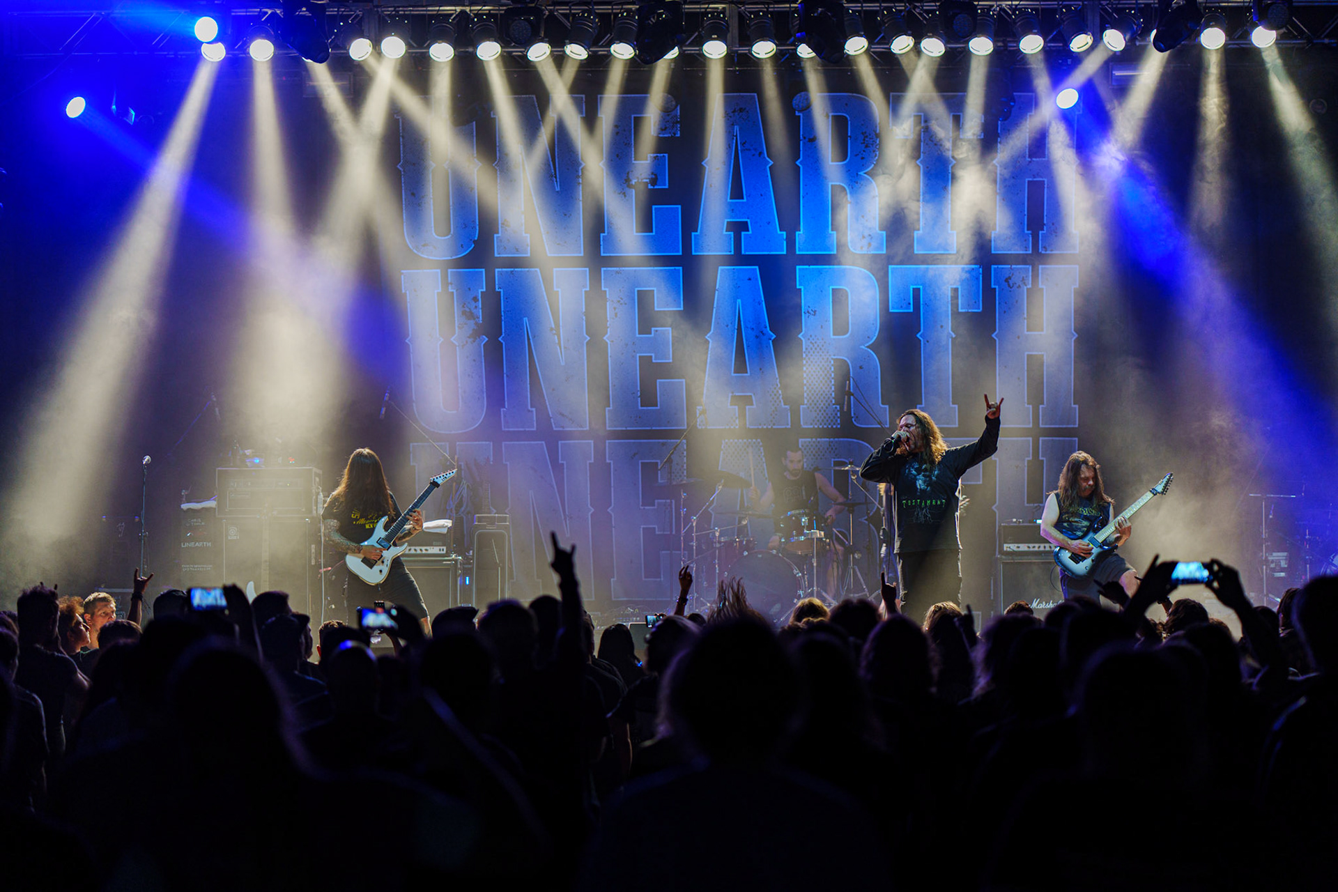 24.06.2023 Unearth - metalcore - Frozen Sun Fest 2023, Progresja Waszawa.fot. Andrzej Wasilkiewicz/Reporter.