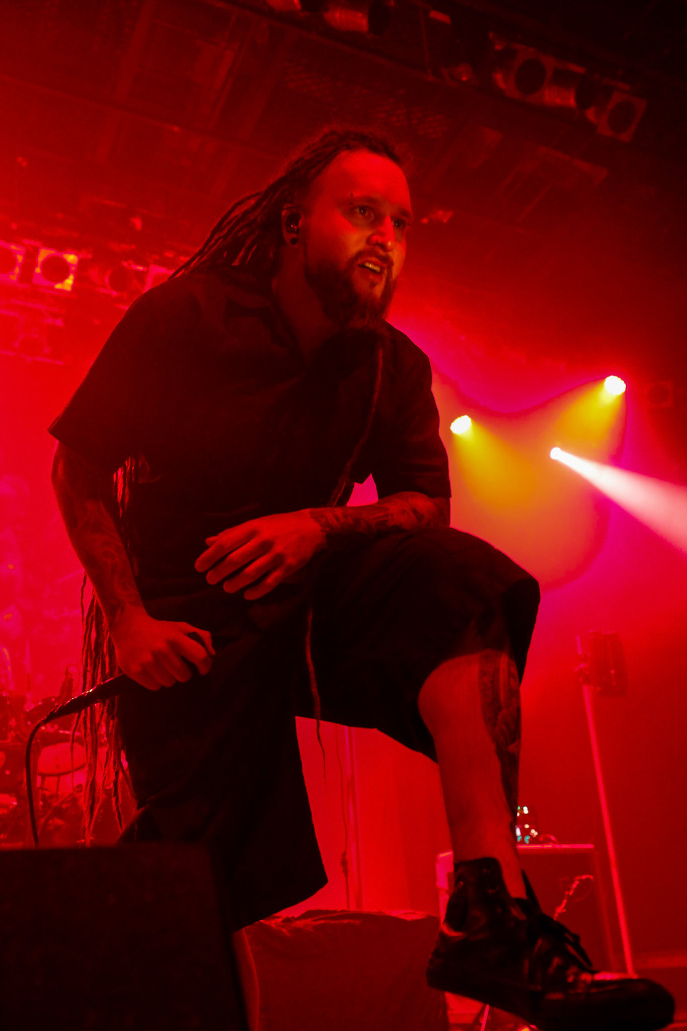 30.11.2018 Knock Out Tour 2018 - Warszawa Progresja - DECAPITATED - techniczny death metal, groove metal,

Wacław „Vogg” Kiełtyka gitara,
Rafał "Rasta" Piotrowski wokal, 
Michał "Młody" Łysejko perkusja,
Hubert Więcek gitara basowa, fot. Andrzej Wasilkiewicz/Reporter