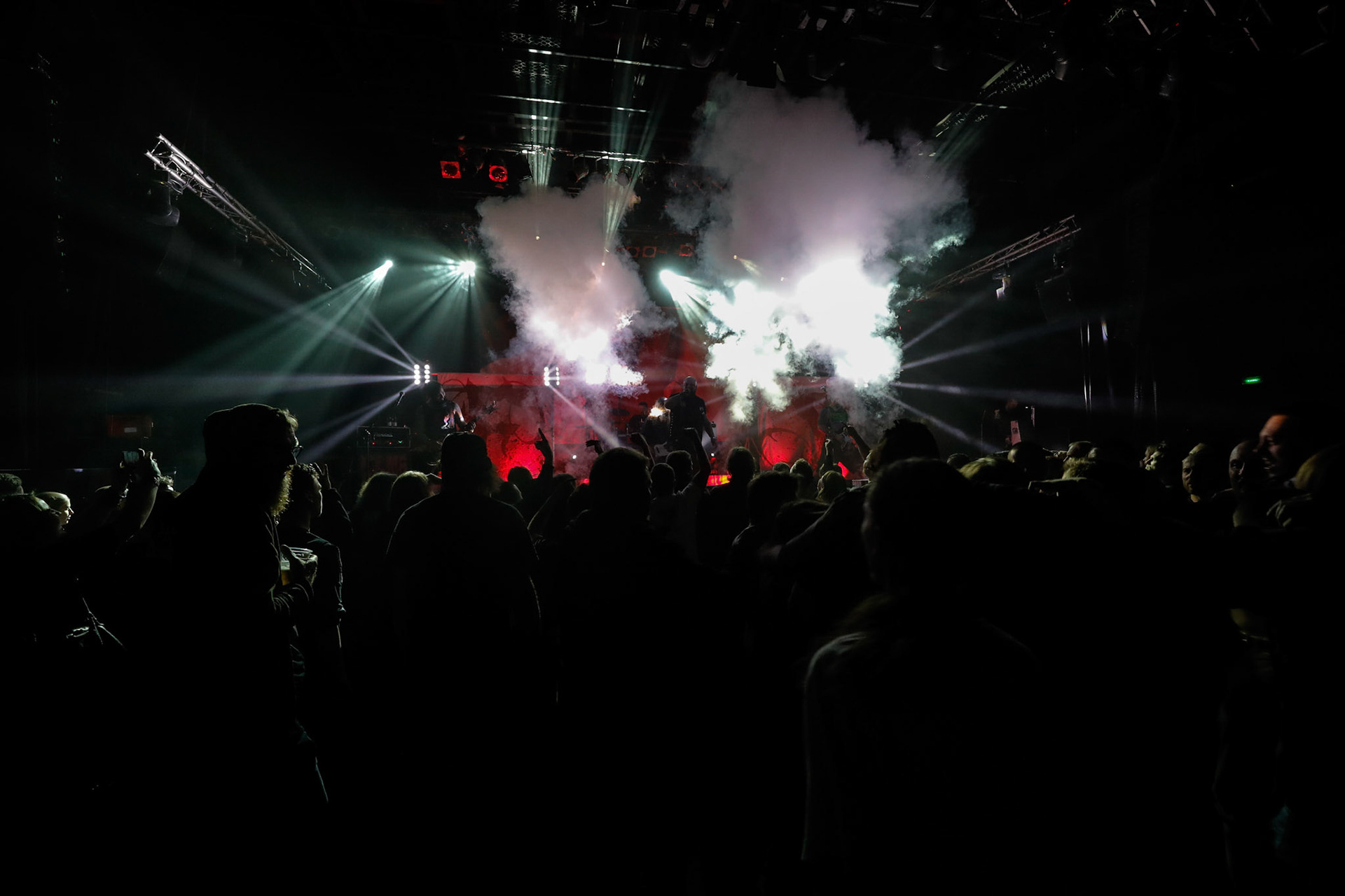 30.11.2018 FRONTSIDE - Knock Out Tour 2018 - Warszawa Progresja - FRONTSIDE  - metalcore, meathcore,
Marcin "Auman" Rdest wokal, 
Mariusz "Demon" Dzwonek gitara, 
Dariusz "Daron" Kupis gitara, 
Wojciech Nowak gitara basowa,
Tomasz "Toma" Ochab perkusja,
  fot. Andrzej Wasilkiewicz/Reporter