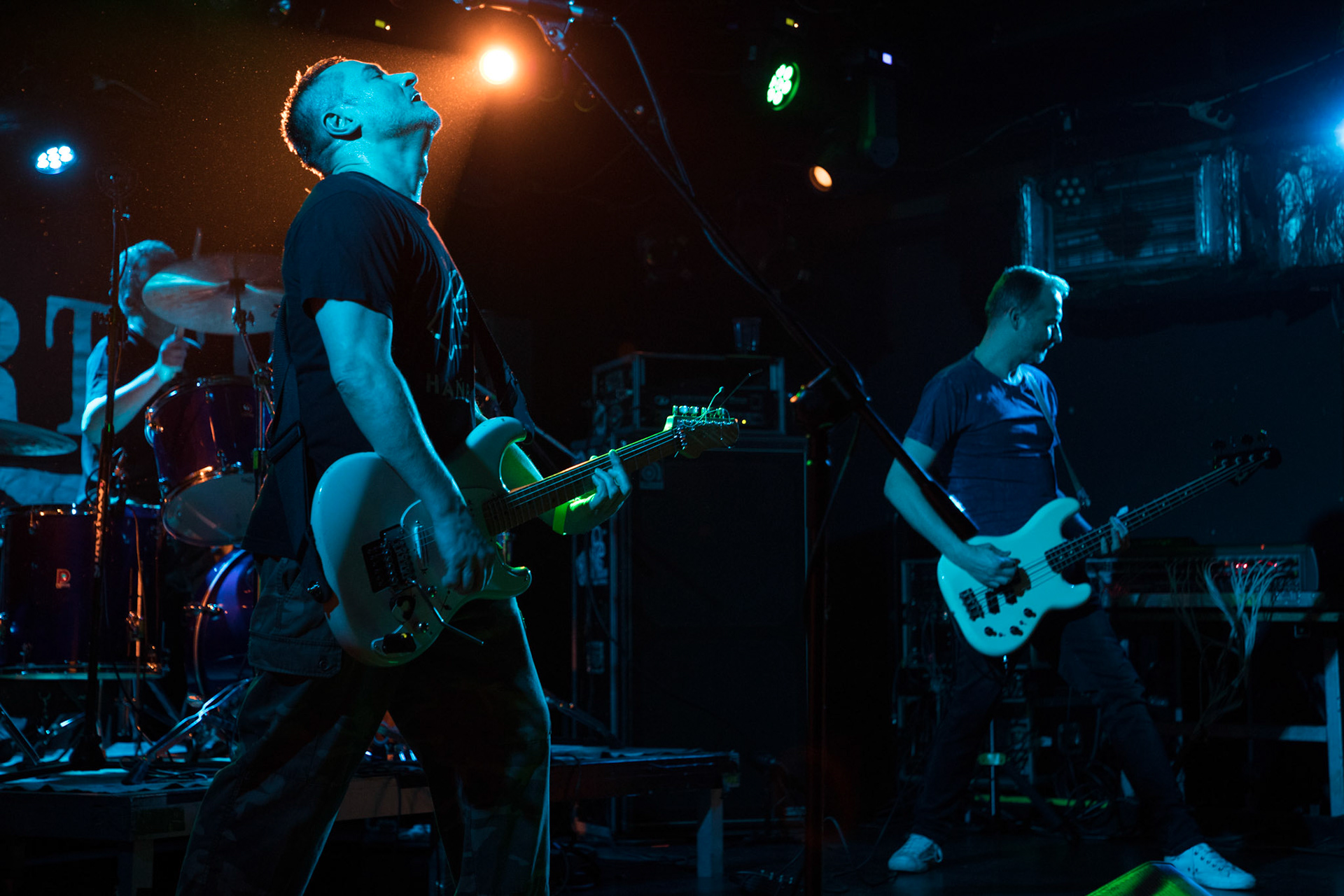 9.12.2017r Dezerter koncert Proxima, Robert Robal Matera gitara, wokal, Krzysztof Grabowski perkusja , Jacek Chrzanowski gitara basowa fot. Andrzej Wasilkiewicz/Reporter