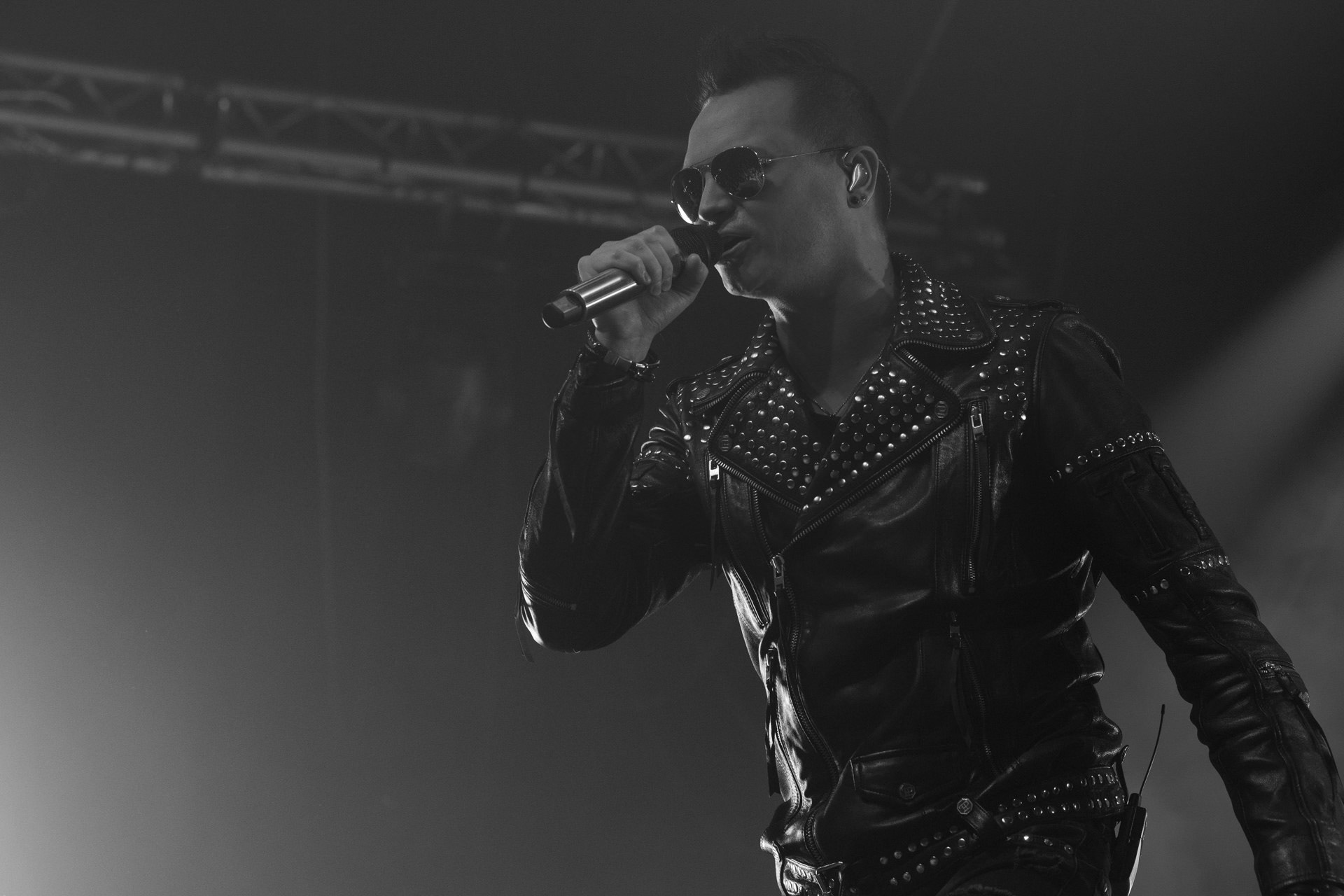 18.12.2021 Nocny Kochanek - Antysylwester Antyradia,18 lat klubu Progresja,Nocny Kochanek - koncert Warszawa,Progresja, Zdrajcy Metalu, klasyczny heavy metal, Alter Ego, Night Mistress.n/z Krzysiek Sokolowski – wokal,Fot. Andrzej Wasilkiewicz/Reporter