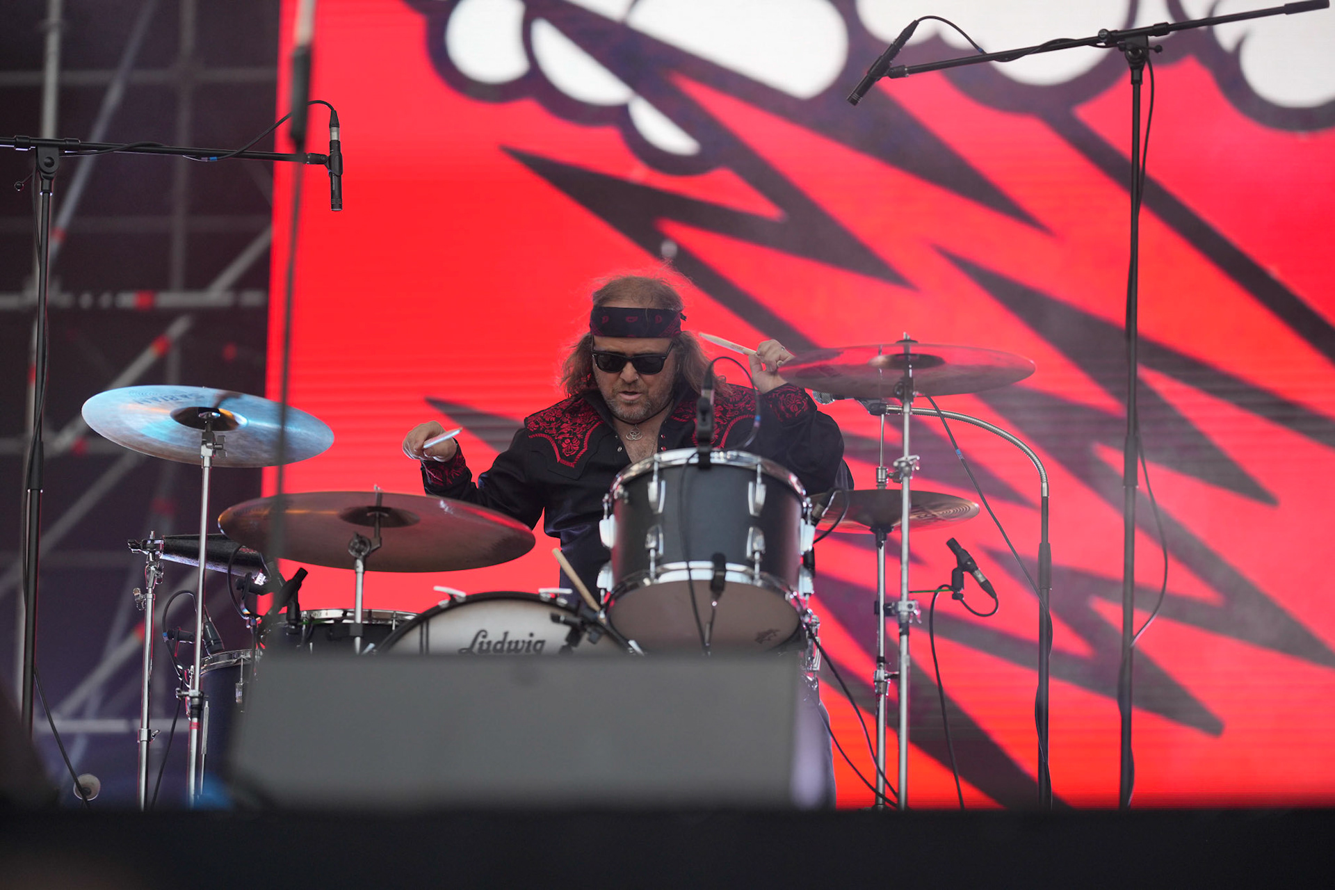 9.06.2023 The Hellacopters dzien drugi festiwaluMystic Festival 2023, Stocznia Gdanska fot. Andrzej Wasilkiewicz/Reporter