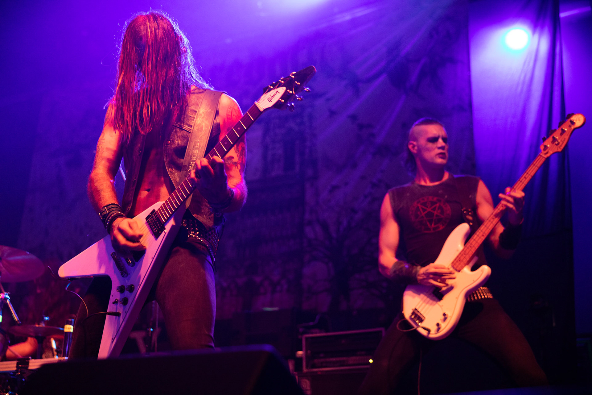 WHOREDOM RIFE - Norwegia - black metal,
koncert w Warszawskiej Progresji w ramach trasy Ecclesia Diabolica Baltica.
fot. Andrzej Wasilkiewicz/Reporter