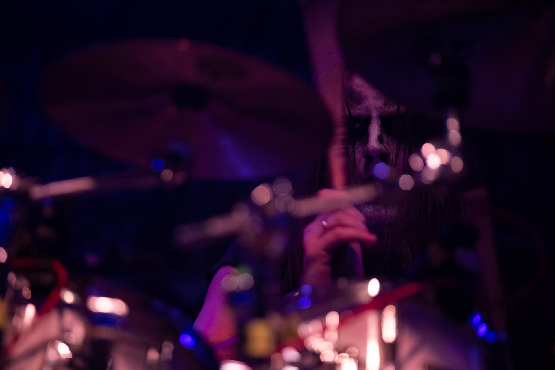 WHOREDOM RIFE - Norwegia - black metal,
koncert w Warszawskiej Progresji w ramach trasy Ecclesia Diabolica Baltica.
fot. Andrzej Wasilkiewicz/Reporter