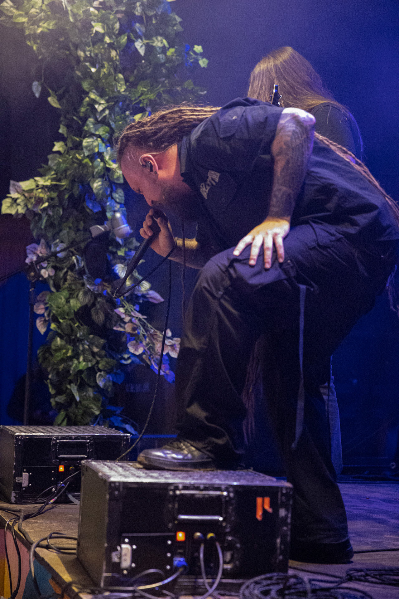 28.08.2021 Decapitated - koncert, Warszawa klub REJS,Lato w Plenerze, Winiary Bookings, Mystic Production, Nuclear Blast,n/z Rafal Rasta Piotrowski – wokal, Fot. Andrzej Wasilkiewicz/Reporter