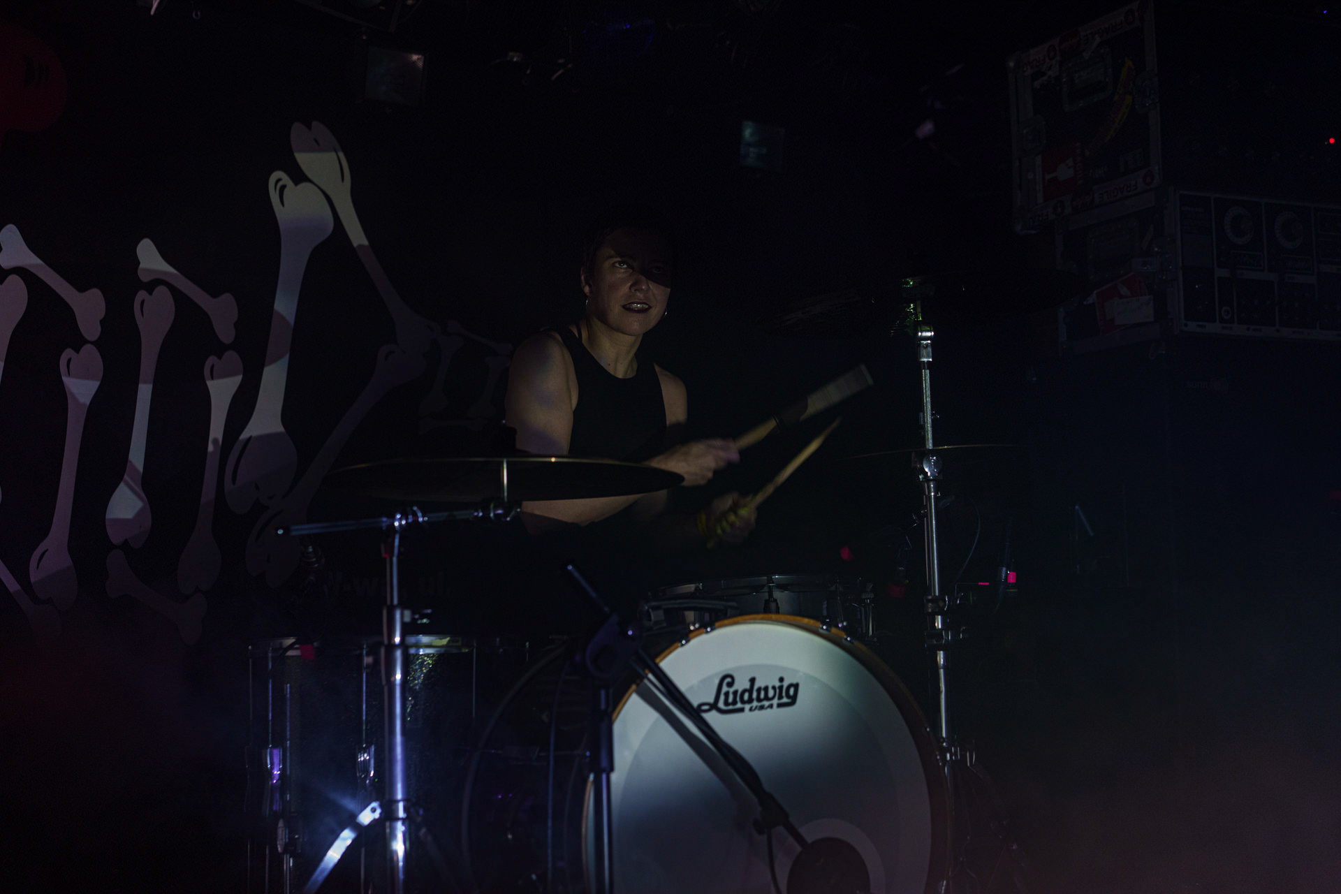 2023.02.6 - A Place To Bury Strangers (USA / Dedstrange) - noise rock.Warszawa VooDoo, Winiary Bookings. Fot. Andrzej Wasilkiewicz/Reporter