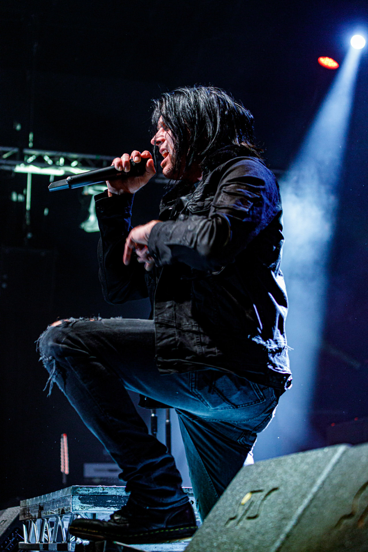 7.10.2022 Warszawski koncert Three Days Grace w klubie Progresja.Kanadyjczycy promuja nowy album EXPLOSIONS.n/z Barry Stock – gitara, n/z Brad Walst – gitara basowa, n/z Neil Sanderson – perkusja, instrumenty klawiszowe, n/z Matt Walst – wokal,Produkcja Knock Out Productions, Fot. Andrzej Wasilkiewicz/Reporter