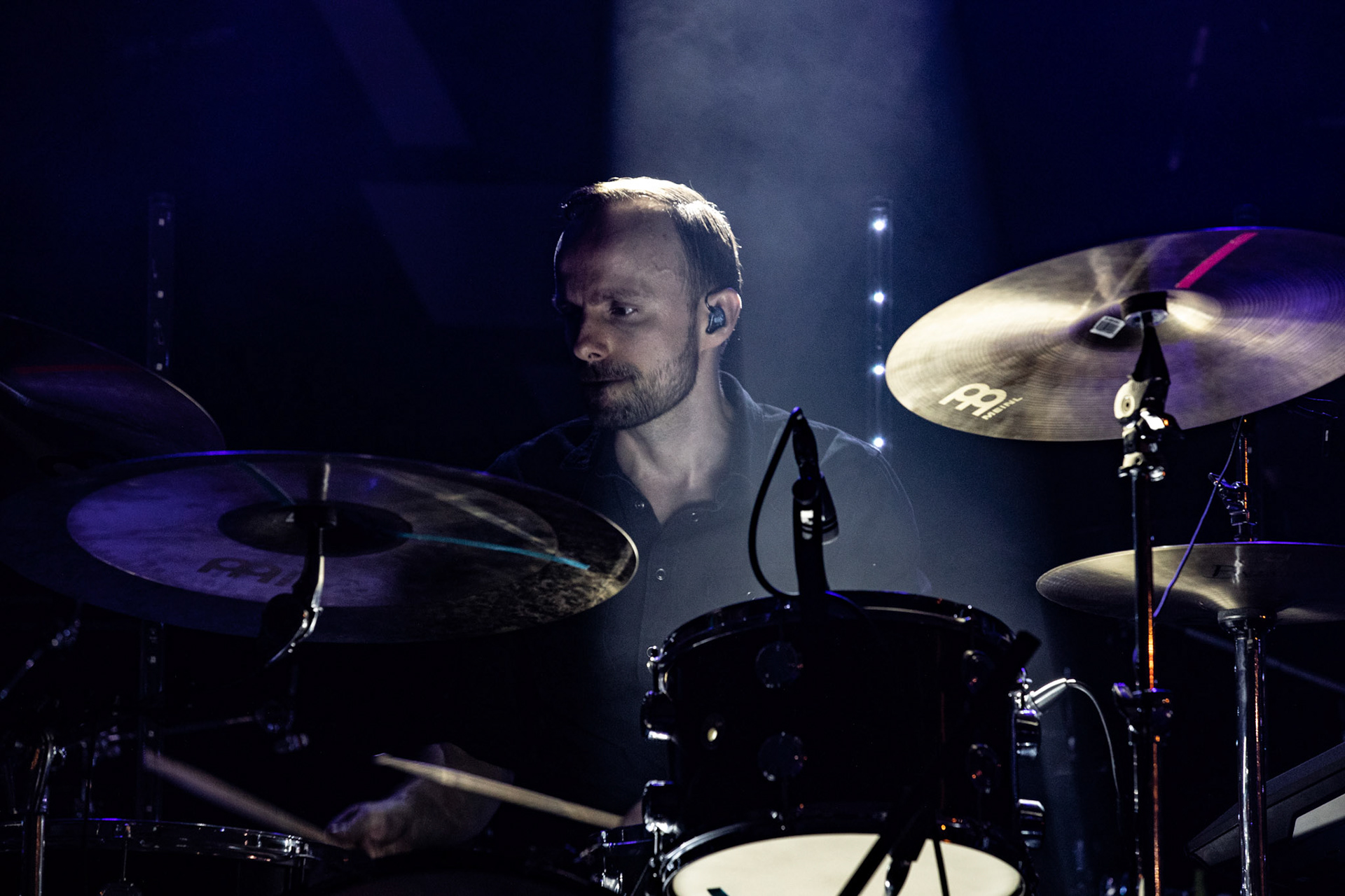 16.09.2021 TIDES FROM NEBULA koncert, Krakow Hype Park,Knock Out Production, Mystic Production,Post-rock, muzyka alternatywna, progresywny rock.n/z Tomasz Stolowski – perkusja,Fot. Andrzej Wasilkiewicz/Reporter