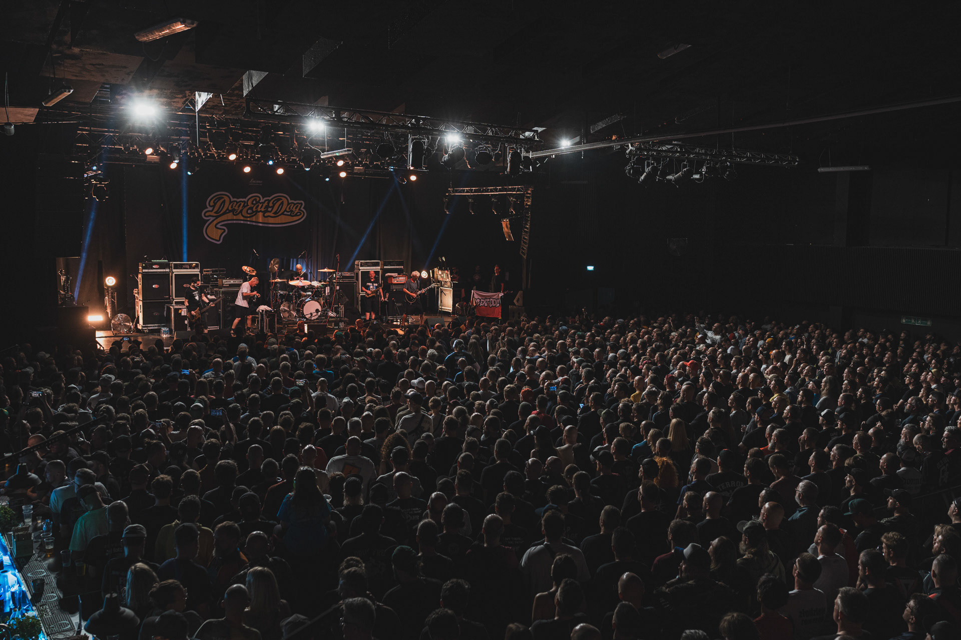 8.08.2023 Dog Eat Dog - Warszawa klub Progresja,Produkcja Knock Out Productions. fot. Andrzej Wasilkiewicz/kaziq.com