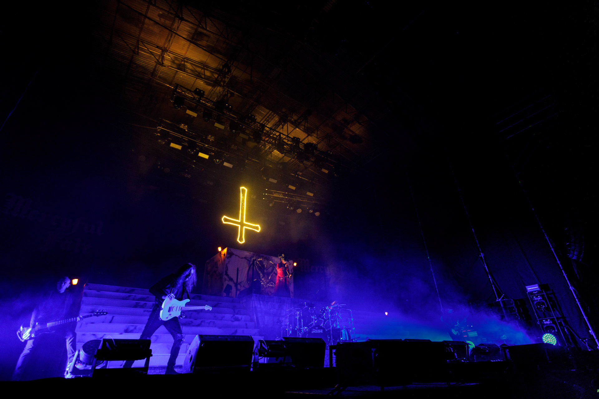 4.06.2022 Mercyful Fate Mystic Festival 2022 Gdansk. King Diamond, Kim Bendix Petersen,Mystic Coalition.fot. Andrzej Wasilkiewicz/Reporter