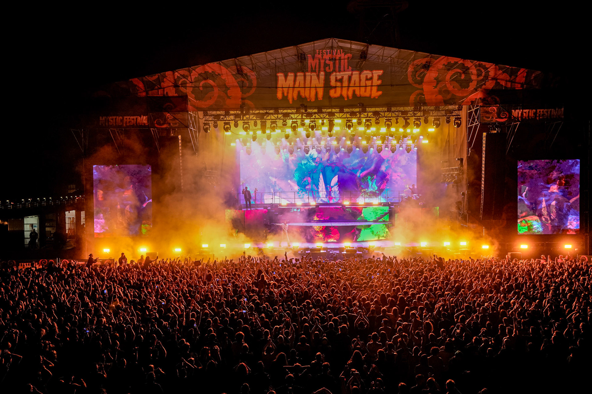 8.06.2024 BRING ME THE HORIZON - Mystic Festival 2024 Gdansk. Dzień trzeci. fot. Andrzej Wasilkiewicz/Reporter