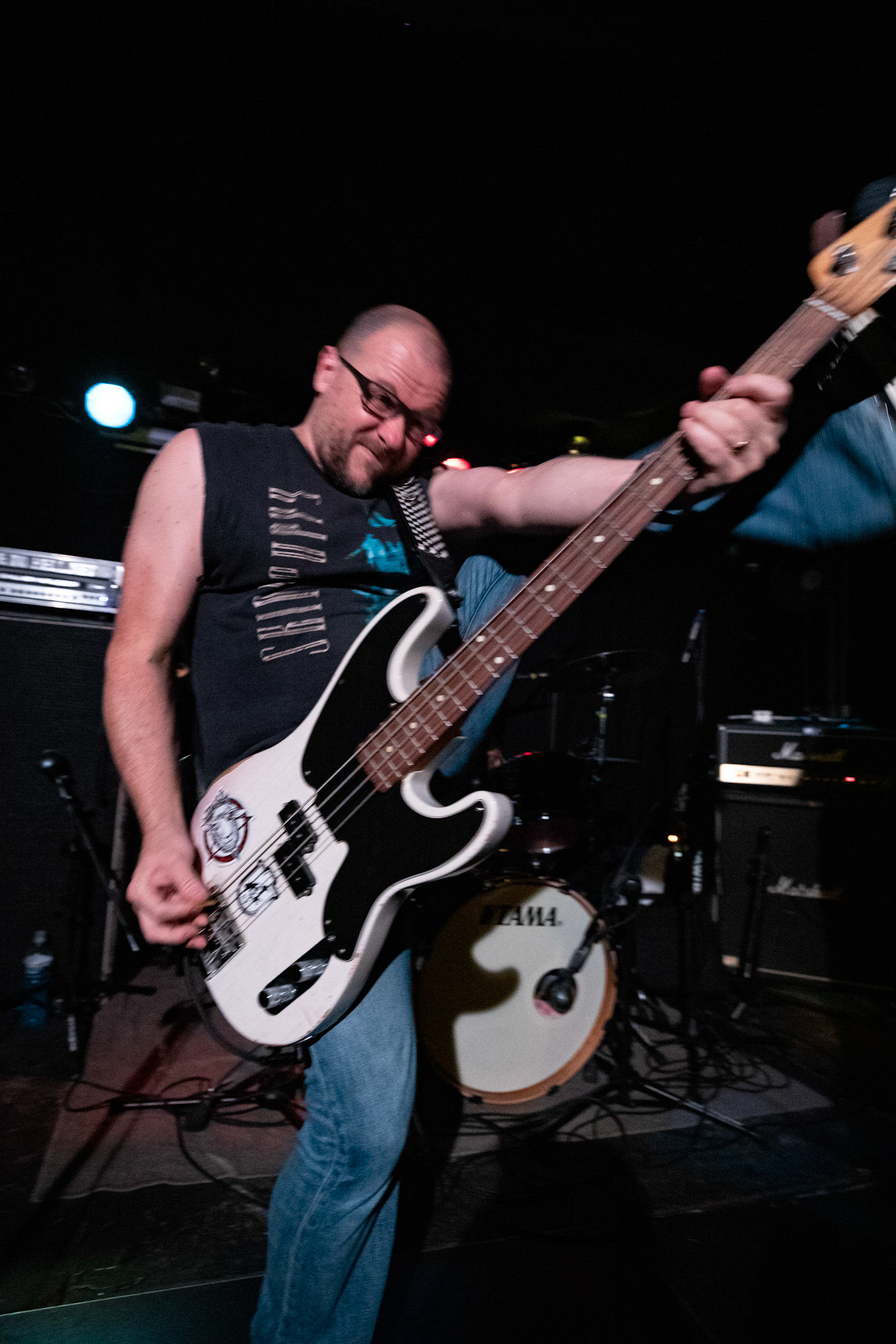 8.08.2019. D.O.A. - kanadyjska legenda punkrocka w warszawskim Pogłosie.
D.O.A. - Kanada, Vancouver, punk rock band, hardcore punk, 
Joe Keithley - vocals, guitar 
Mike Hodsall - bass 
Paddy Duddy - drums 
Produkcja Boredom Booking
fot. Andrzej kaziq Wasilkiewicz/Reporter