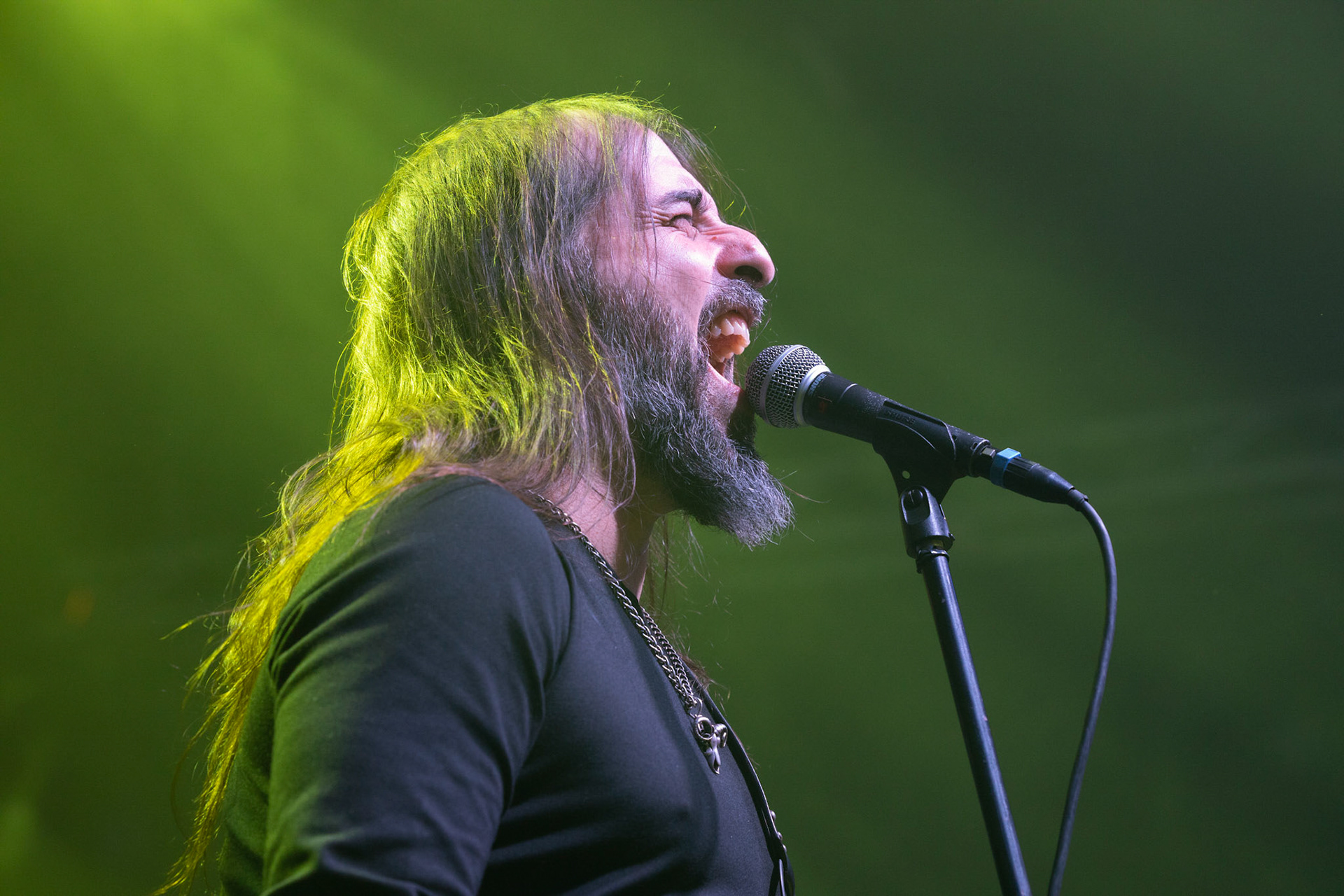 25.11.2019 Warszawa Klub Progresja Europejska Trasa Moonspell z Rotting Christ 2019 
koncert Rotting Christ
N/z Sakis Tolis gitara wokal
N/z Themis Tolis perkusja 
N/z Vagelis Karzis gitara basowa
N/z George Emmanuel  gitara
fot. Andrzej Wasilkiewicz/REPORTER