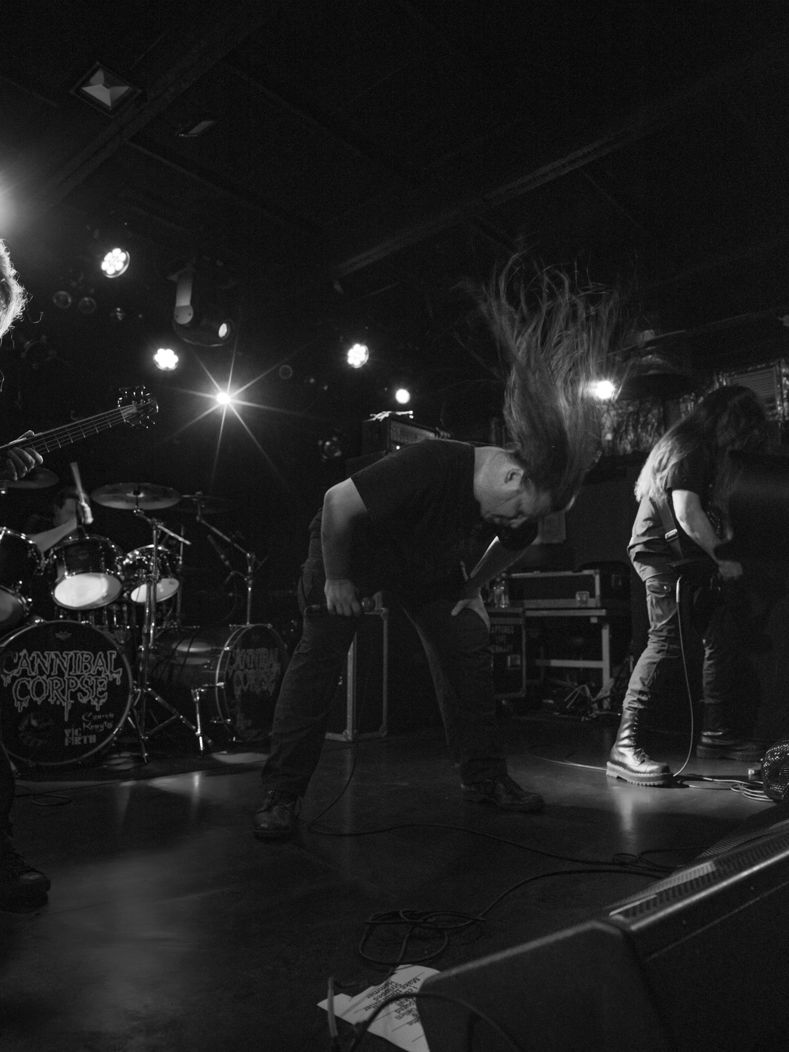 23.07.2018r. Cannibal Corpse koncert promujacy Red Before Black, Warszawa Proxima, George "Corpsegrinder" Fisher wokal
Pat O'Brien git.
Paul Mazurkiewicz perkusja
Rob Barrett git
Alex Webster bass, knockoutproduction, fot. Andrzej Wasilkiewicz/Reporter