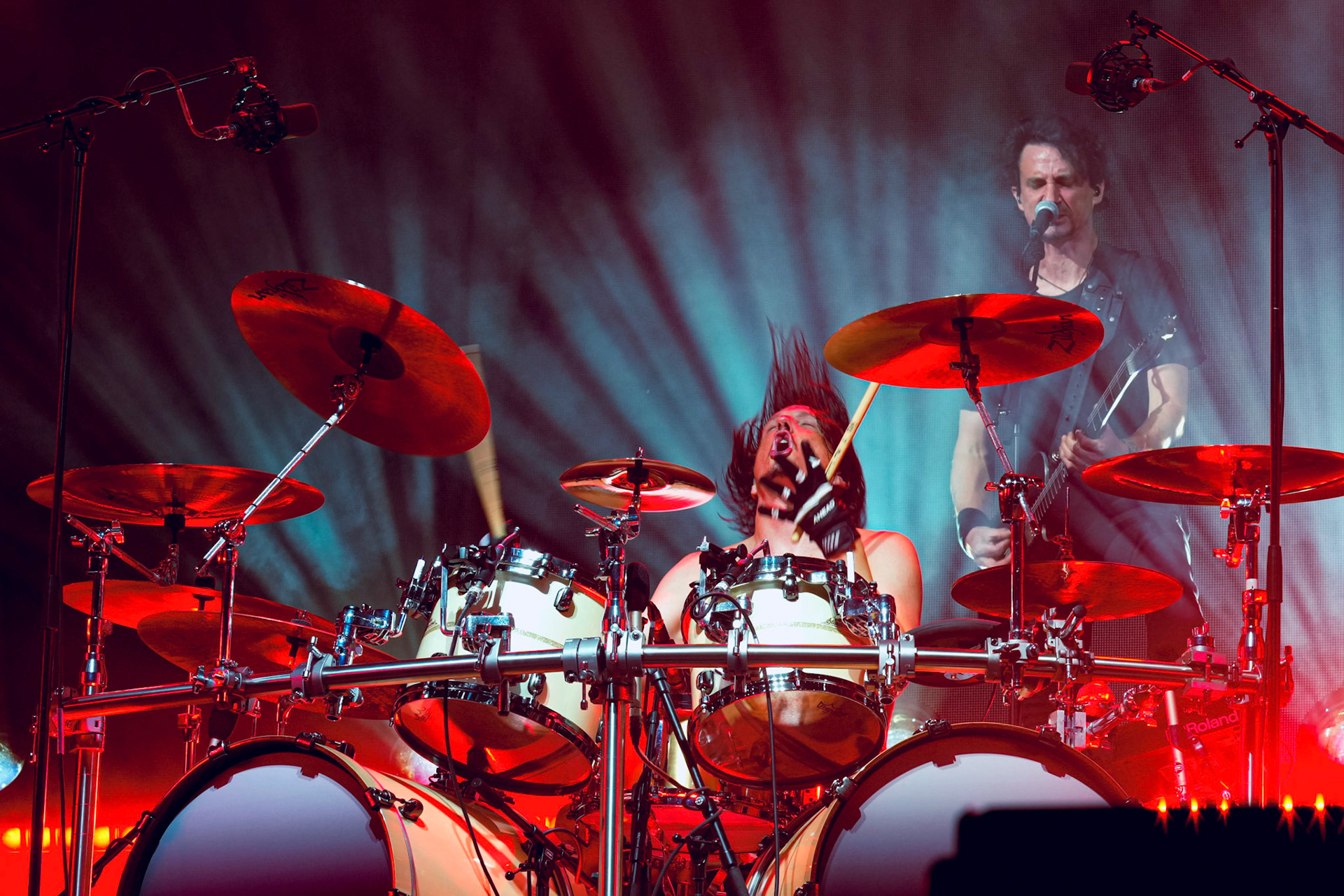 10.06.2023 Gojira trzeci dzien festiwaluMystic Festival 2023, Stocznia Gdanska fot. Andrzej Wasilkiewicz/Reporter