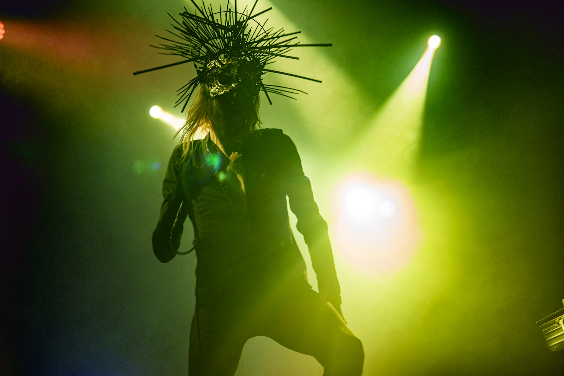 22.10.2021 Chris Corner - jako IAMX, klub Progresja, Warszawa. fot. Andrzej Wasilkiewicz/Reporter