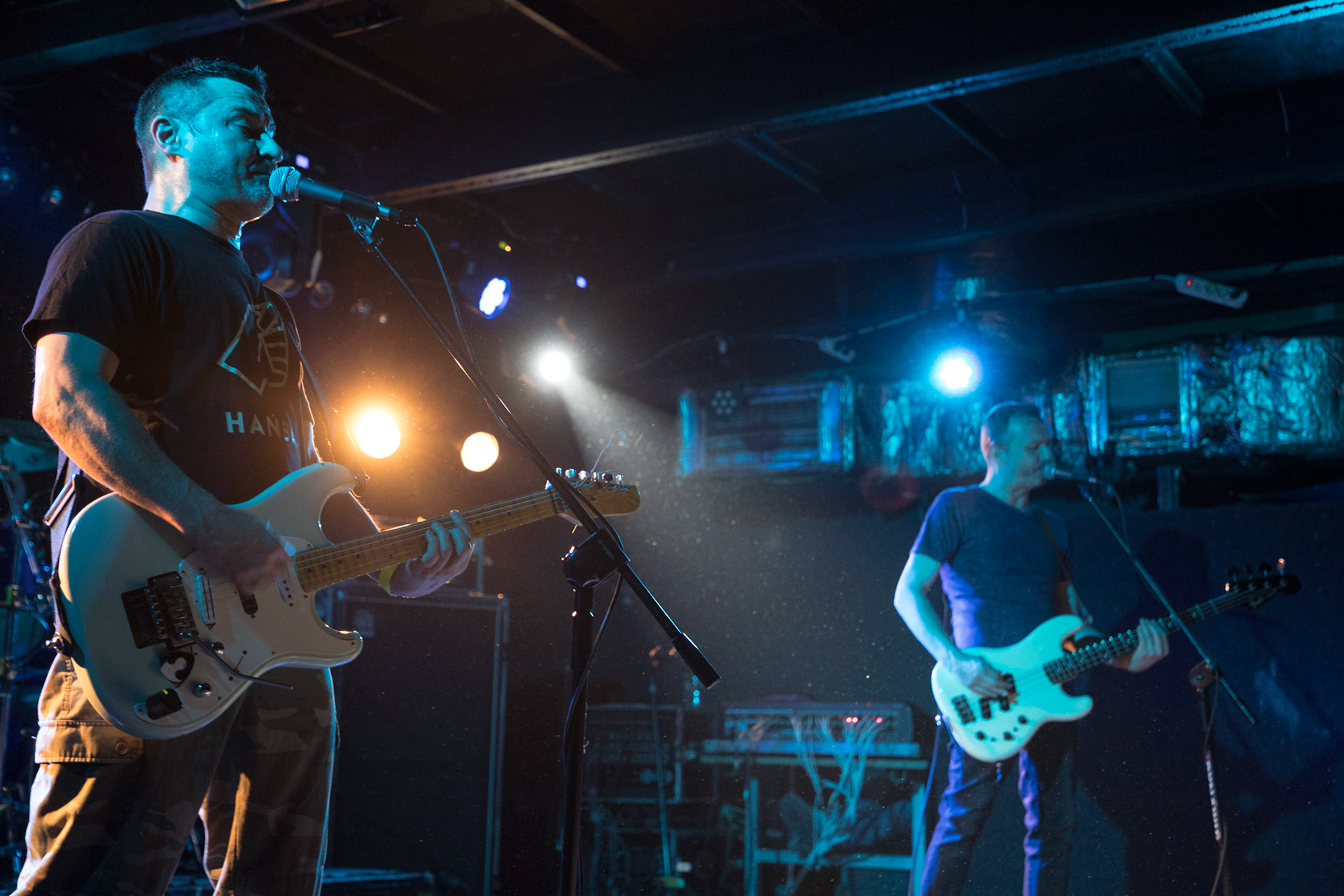 9.12.2017r Dezerter koncert Proxima, Robert Robal Matera gitara, wokal, Krzysztof Grabowski perkusja , Jacek Chrzanowski gitara basowa fot. Andrzej Wasilkiewicz/Reporter