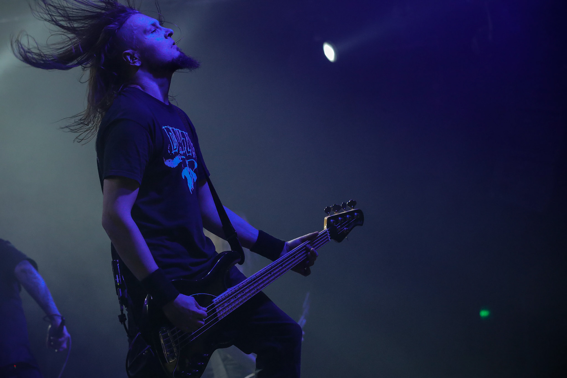 30.11.2018 Knock Out Tour 2018 - Warszawa Progresja - DECAPITATED - techniczny death metal, groove metal,

Wacław „Vogg” Kiełtyka gitara,
Rafał "Rasta" Piotrowski wokal, 
Michał "Młody" Łysejko perkusja,
Hubert Więcek gitara basowa, fot. Andrzej Wasilkiewicz/Reporter