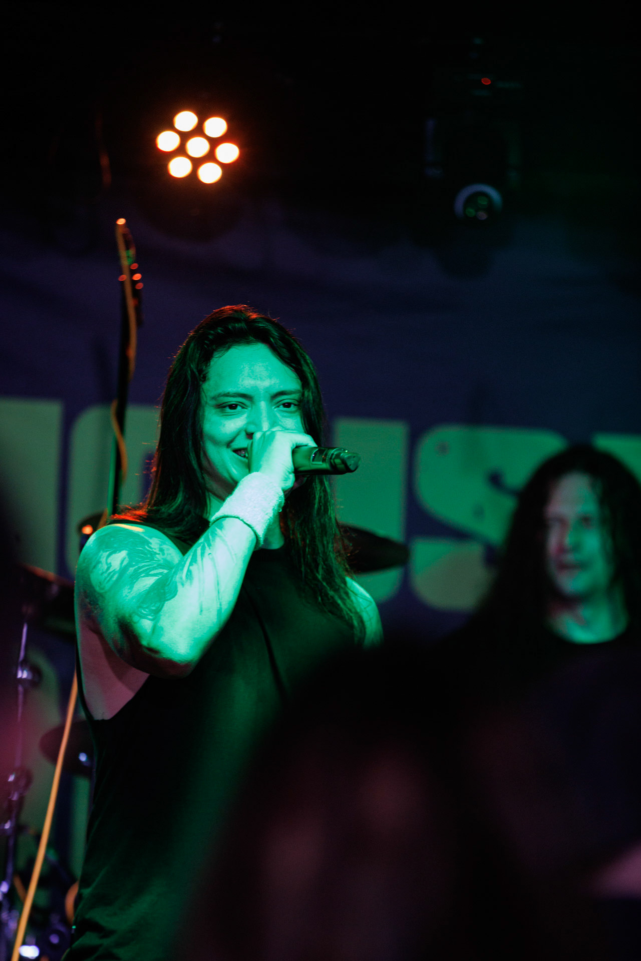 13.11.2021 House Of Death - koncert Warszawa RemontJuan Carlos Cano - wokal,Szymon „Sajmon” Synowka – perkusja,Adam Bielczuk - gitara,Tomasz „Tytus” Pukacki - bass,thrash metal, crossover thrash, heavy metal, speed metal, hard rock,fot. Andrzej Wasilkiewicz/Reporter