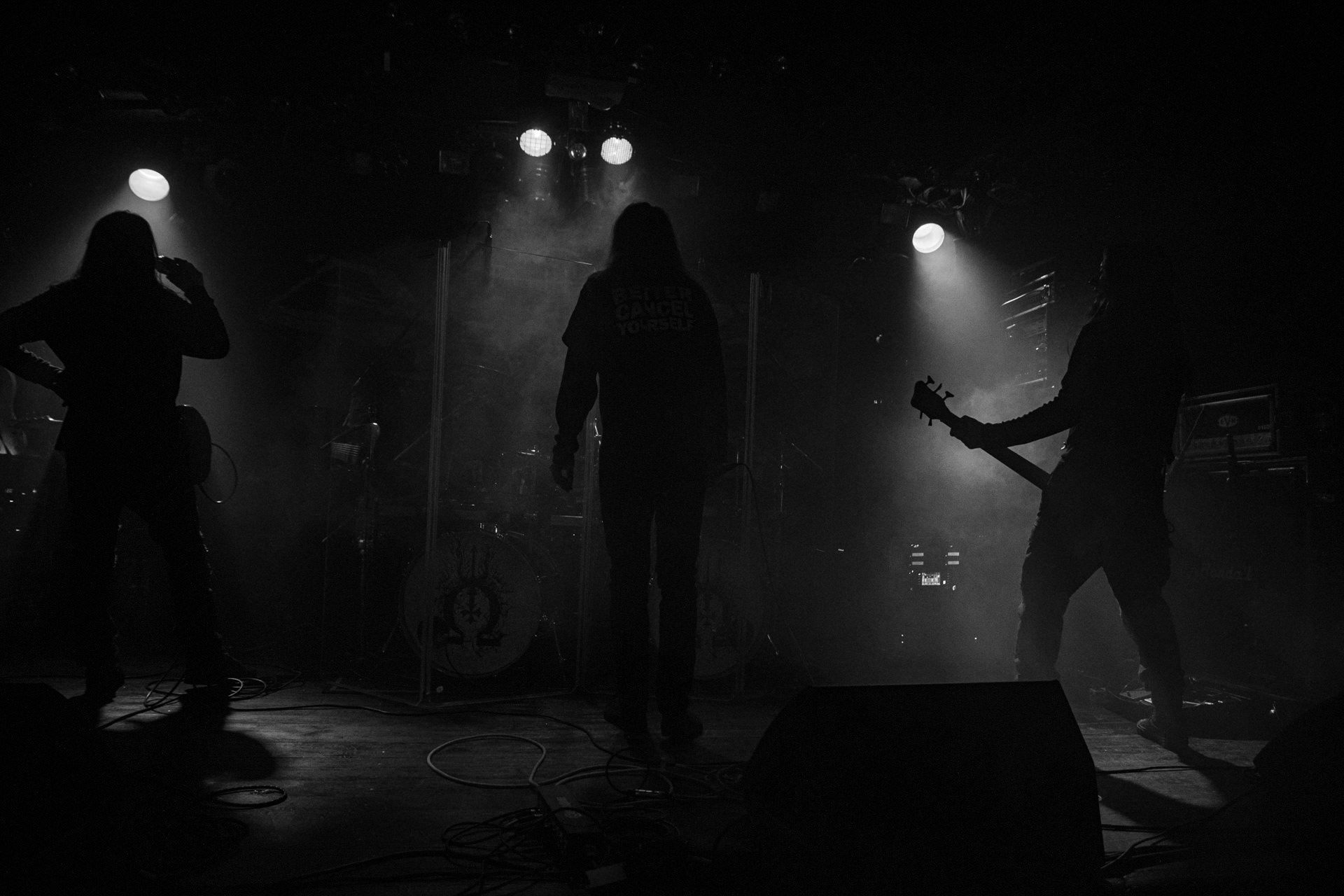 18.03.2022 Thy Disease - INFERNALIS RESURGENTIS - Warszawski koncert zespolu Thy Disease.Black metal, death metal, polski metal.n/z Martin – vocals n/z Yanuary – guitar n/z Andrew – bass n/z Ireq – drumsfot. Andrzej Wasilkiewicz/Reporter