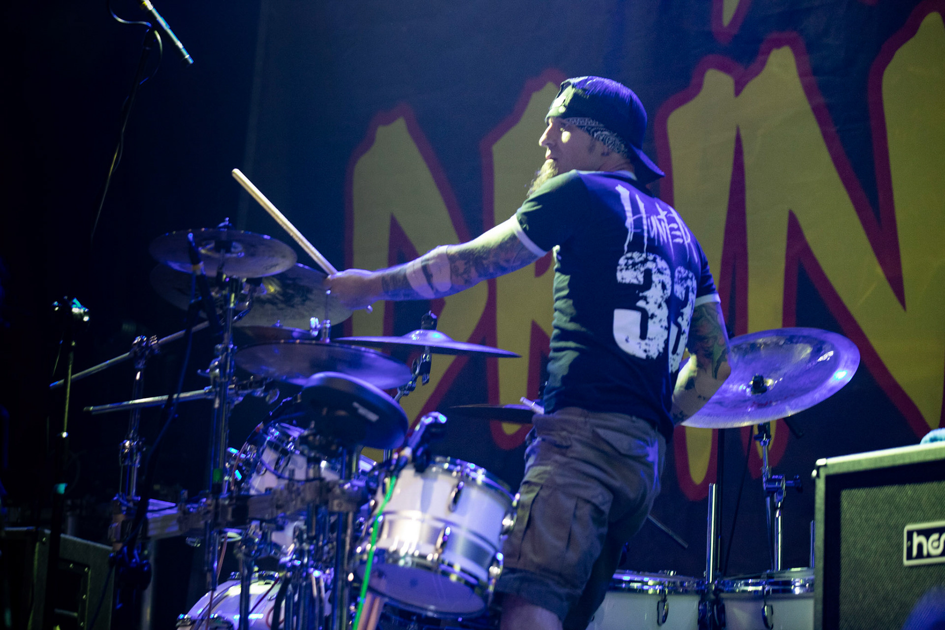 Legendy Metalu Acid Drinkers - rock, trashmetal, - koncert Legendy Metalu w warszawskiej Progresji, 

Tomasz "Titus" Pukacki 
Dariusz "Popcorn" Popowicz 
Maciej "Ślimak" Starosta 
Łukasz "Dzwon" Cyndzer
fot. Andrzej kaziq Wasilkiewicz/Reporter